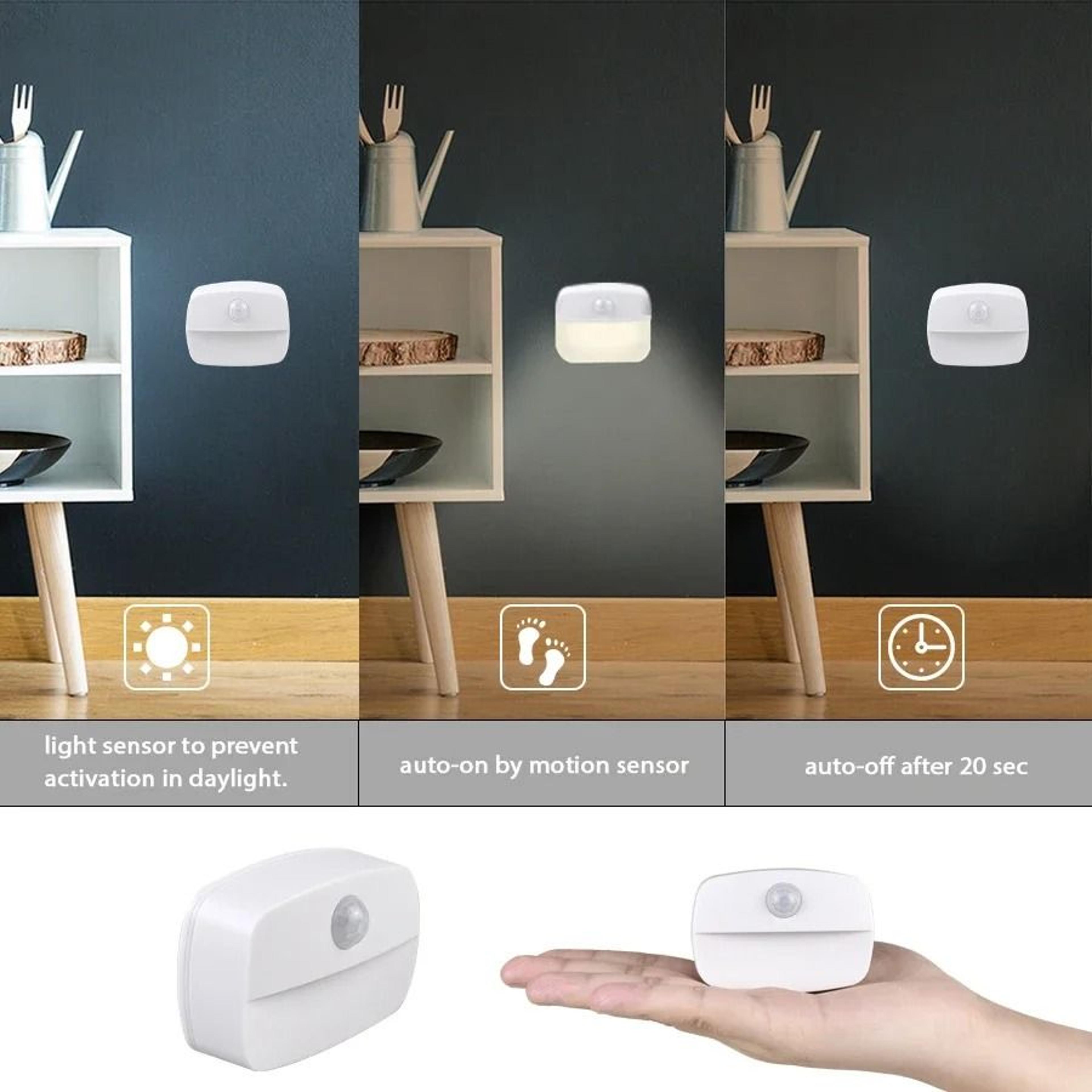 wireless motion sensor led night light