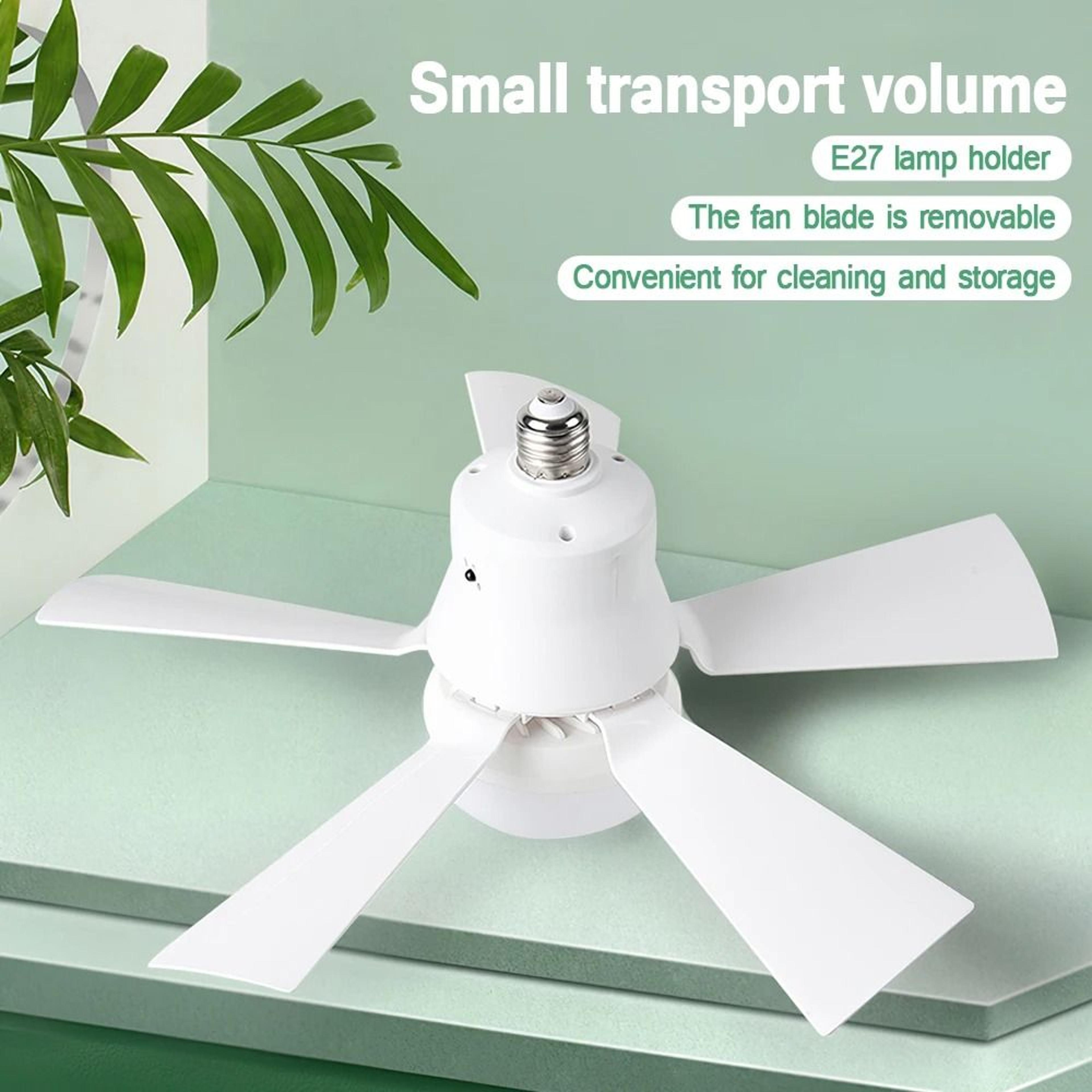 smart wireless socket ceiling fan light