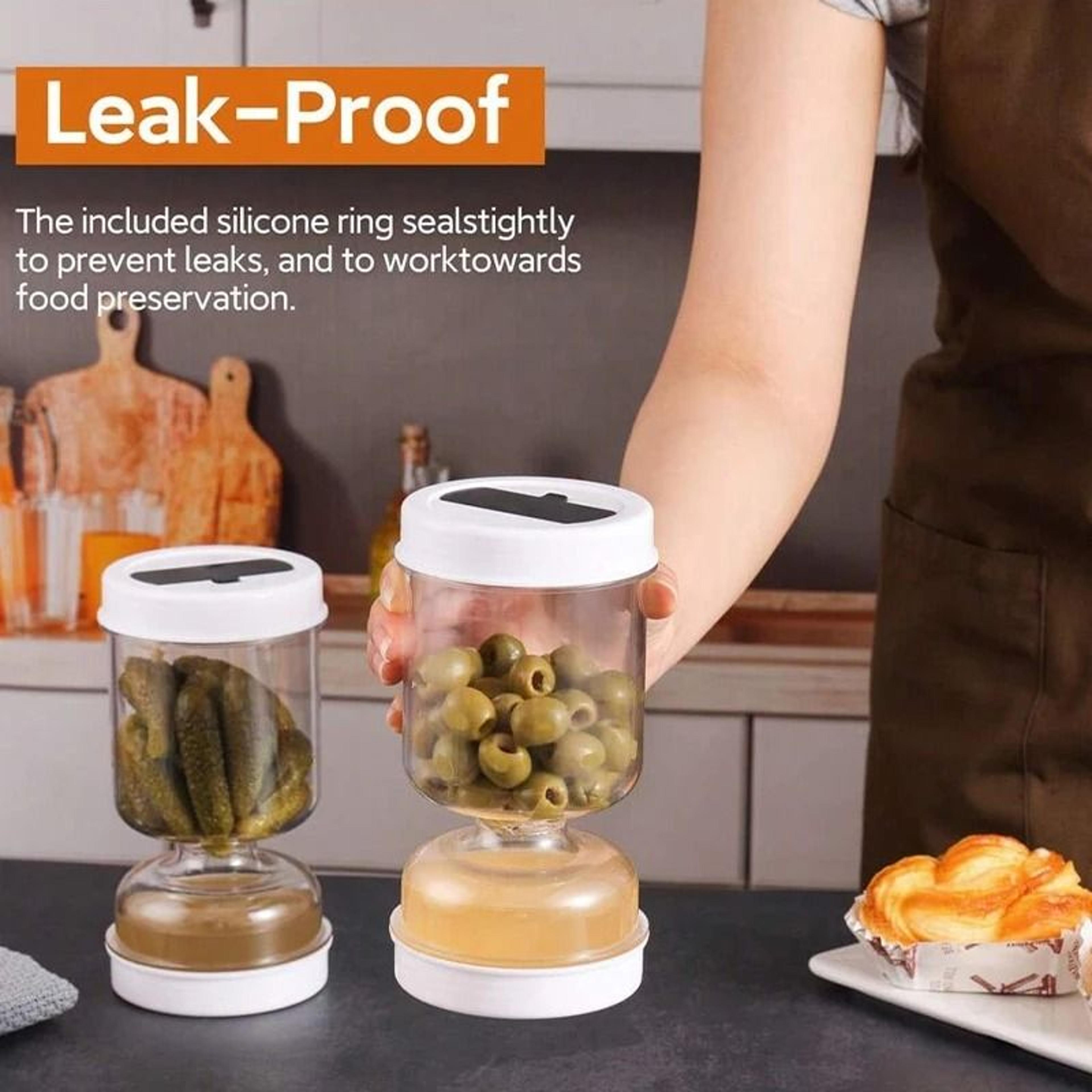 duo-chamber pickle & hourglass separator