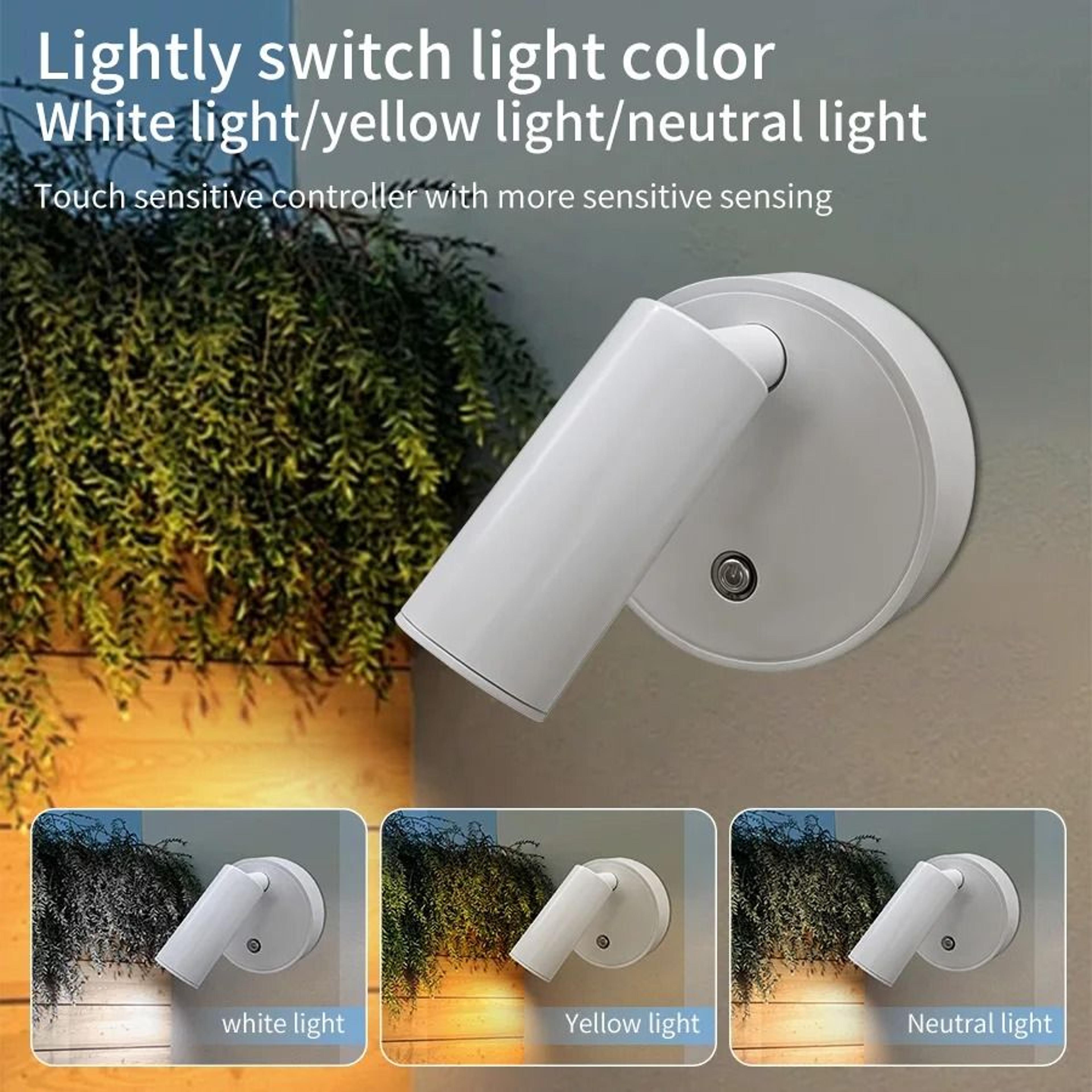 aura-glide magnetic wireless spotlight