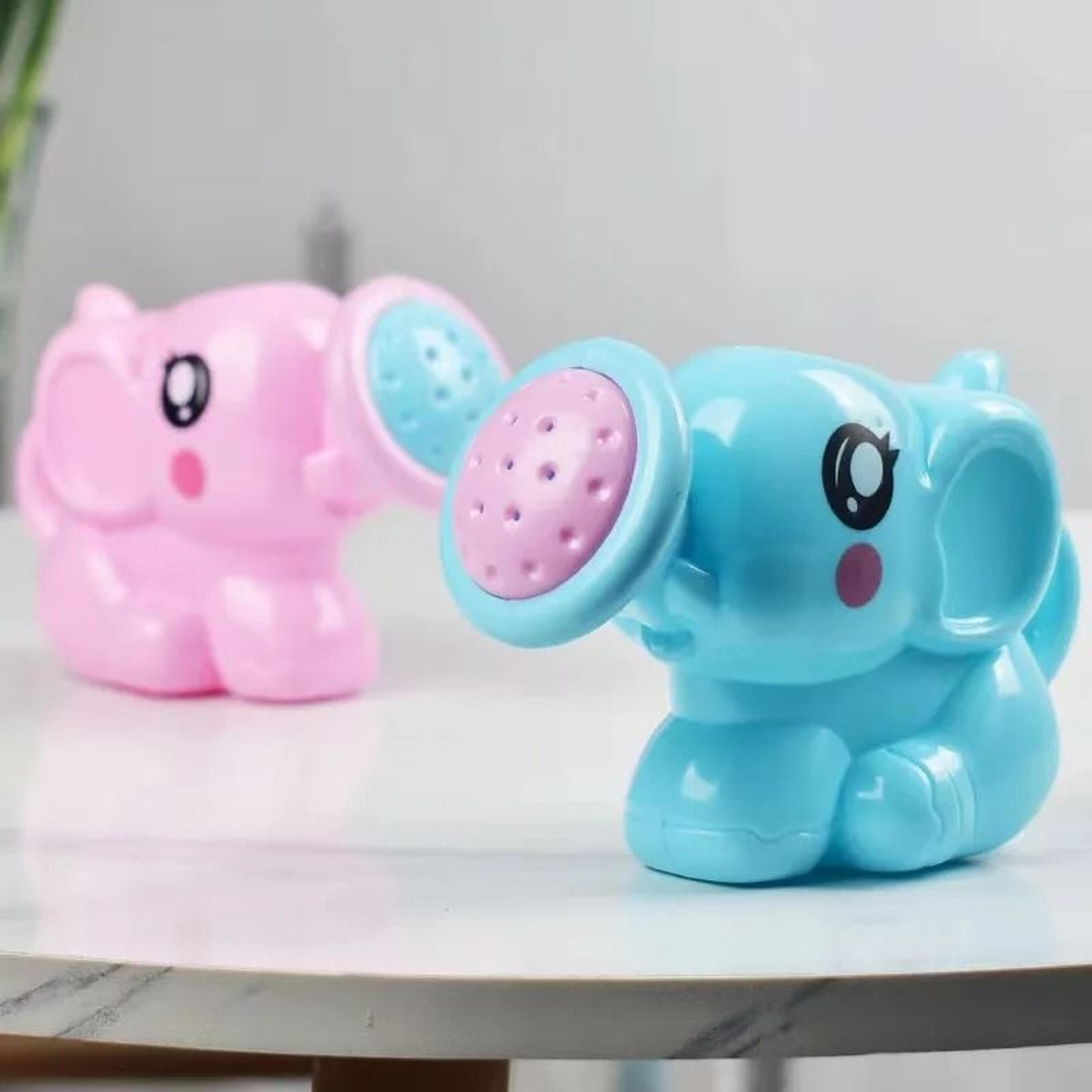 elly-spout elephant watering can bath toy
