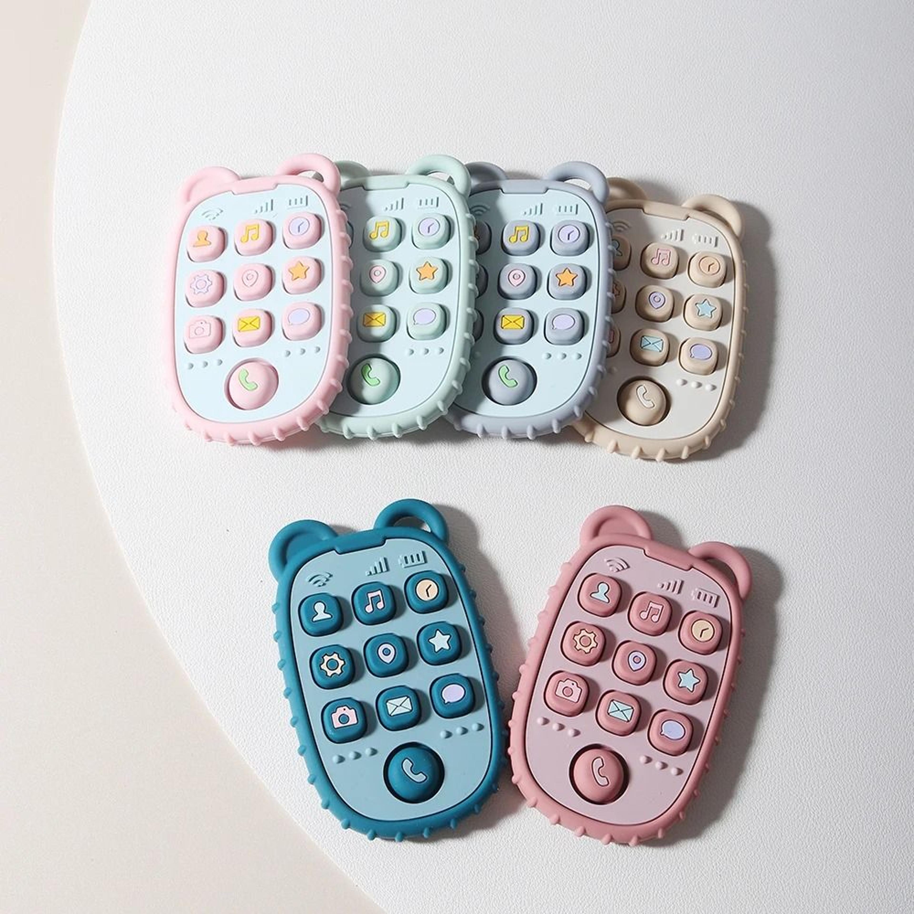 smart-soothe silicone phone teether