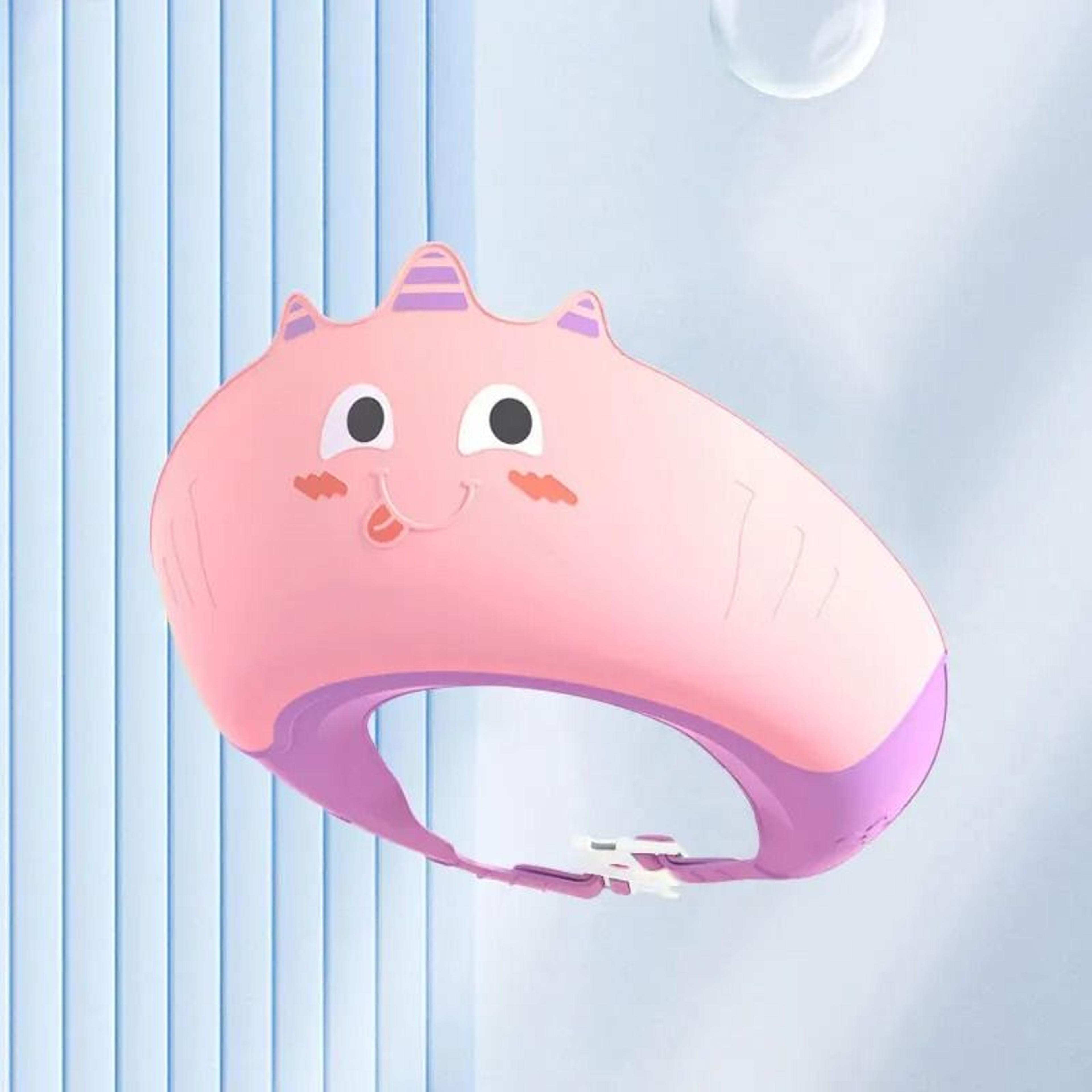 soft splash-guard adjustable baby bath visor