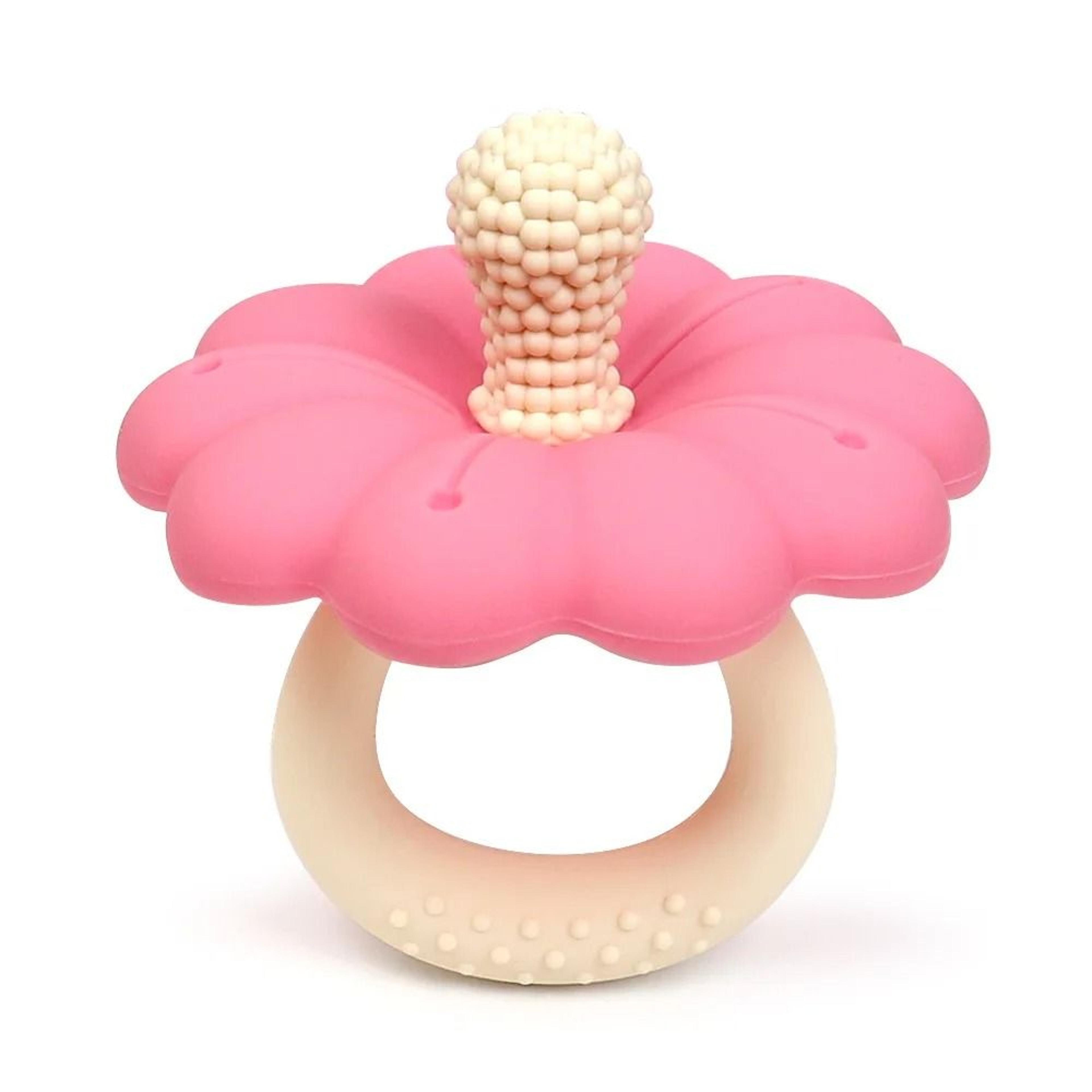petal-sooth big flower silicone teether