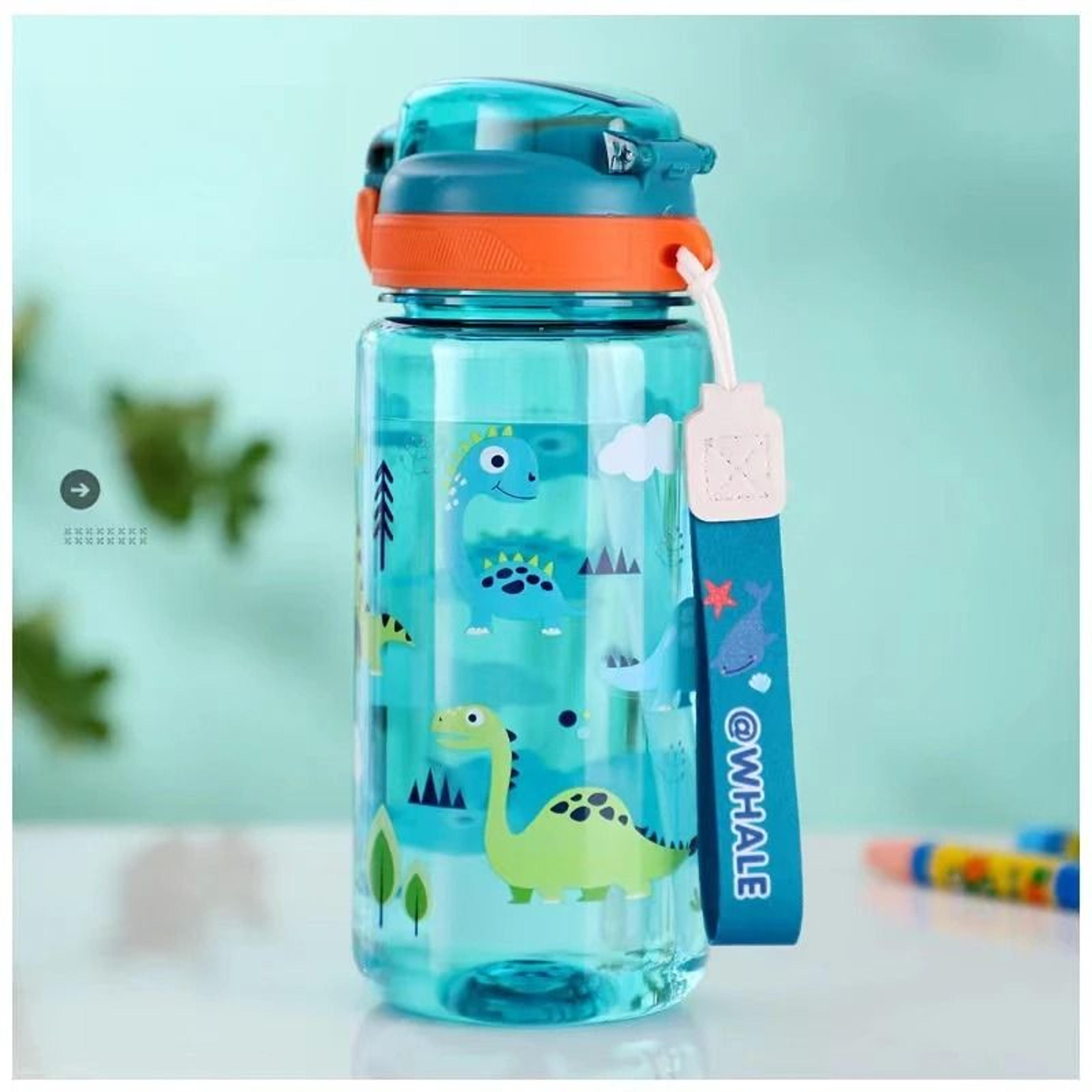 dino-quest 600ml high-capacity adventure bottle