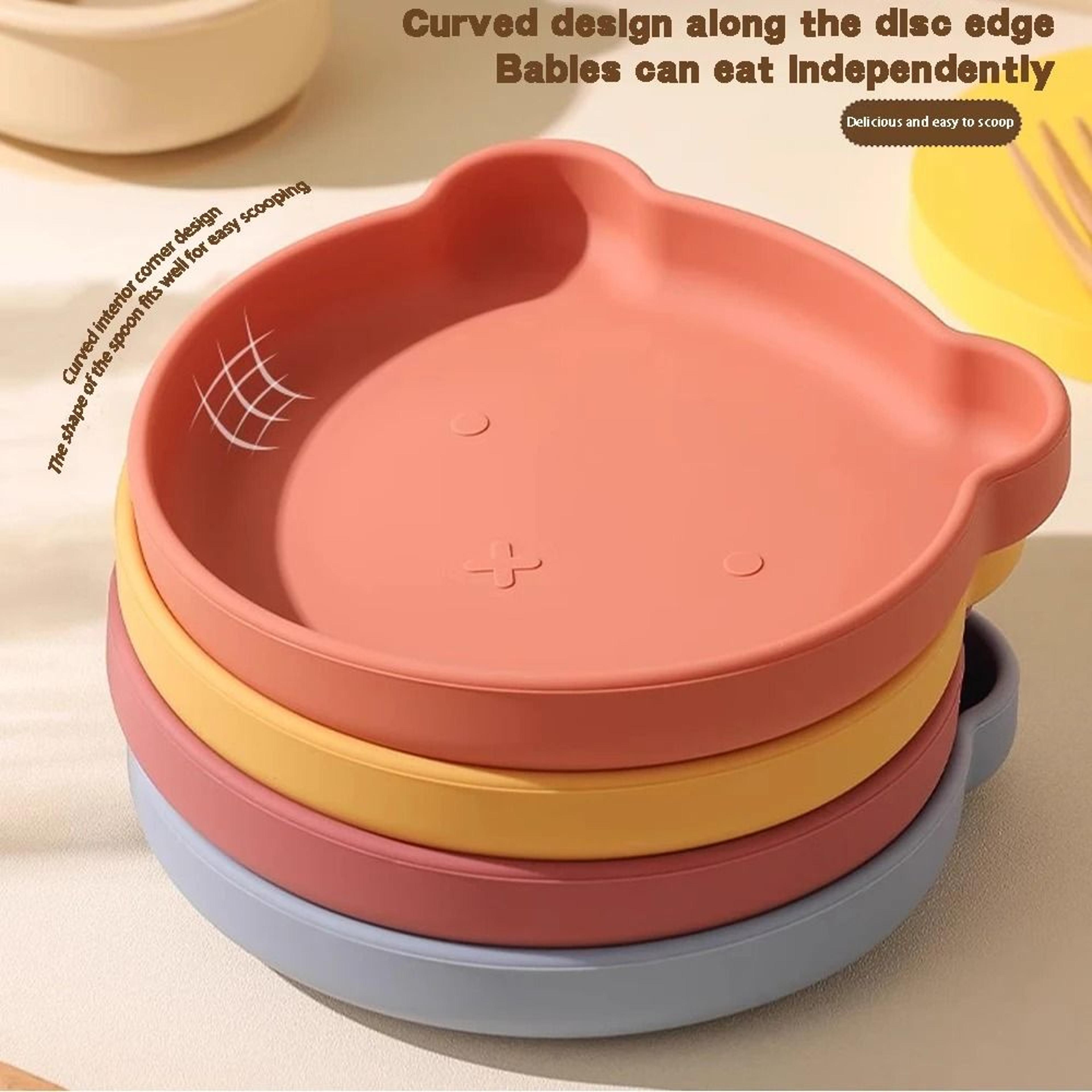 tidy-bear silicone self-feeding set