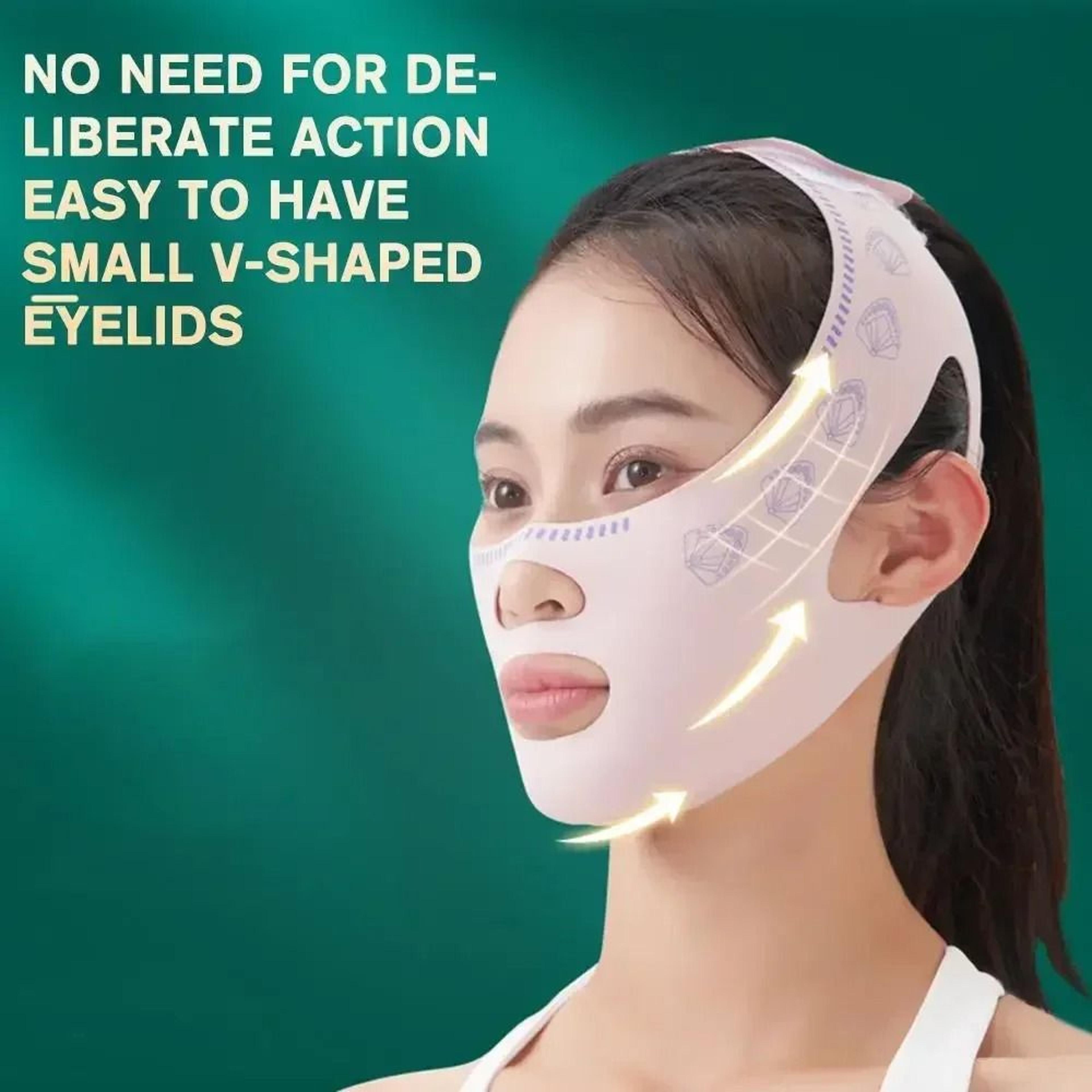 v-line lifting & facial slimming compression strap