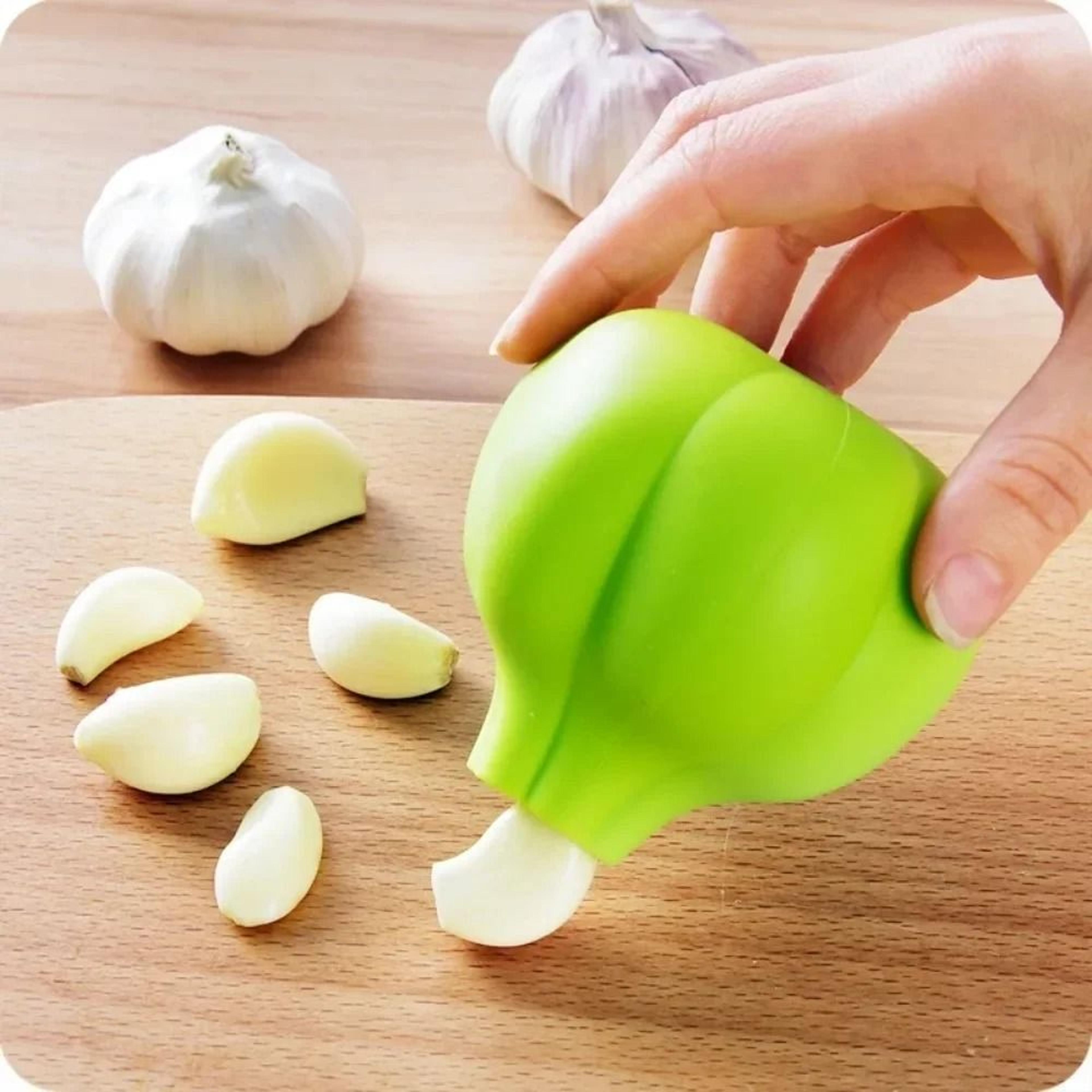 silicone garlic peeler & rapid stripper