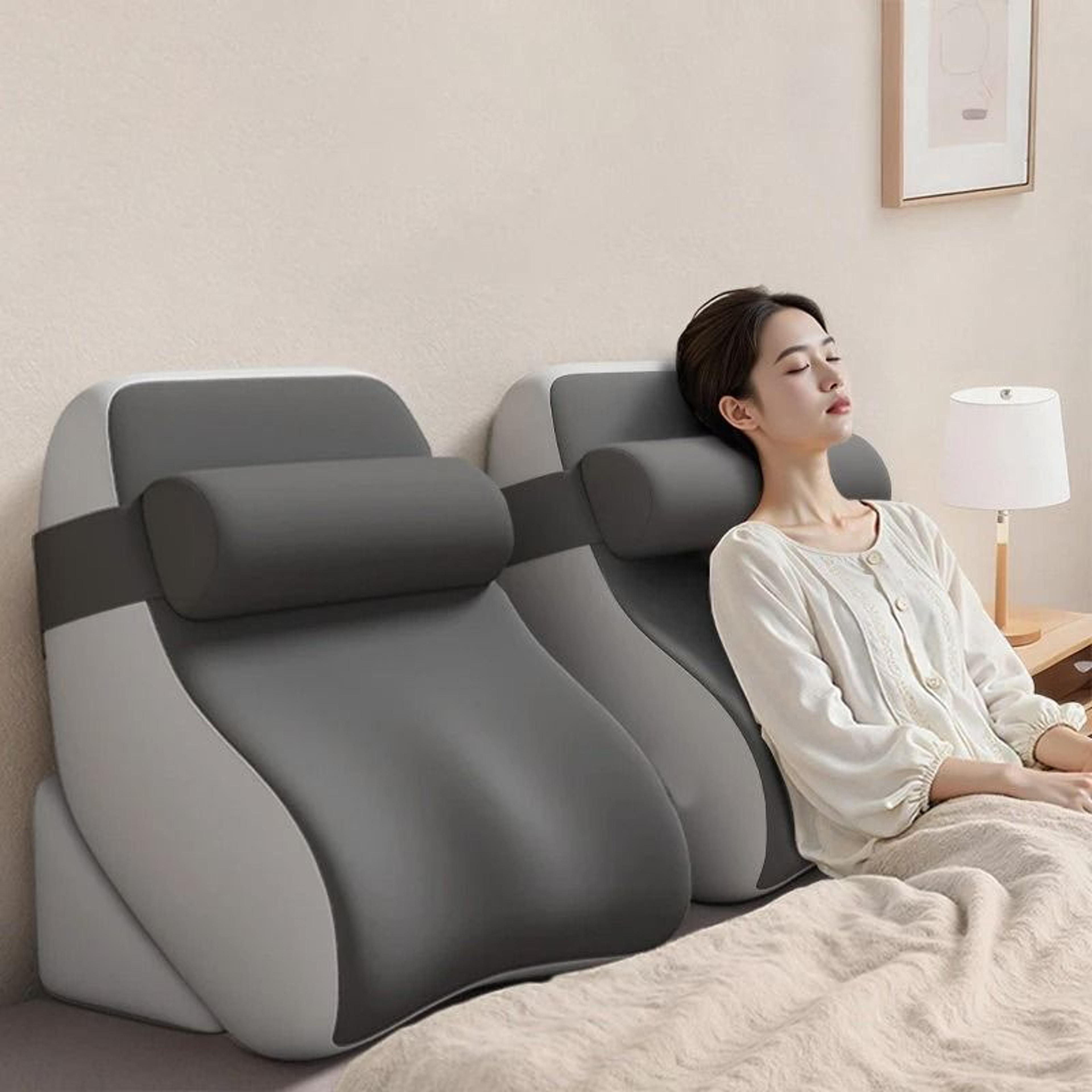 high-torque ergonomic reading & lounging backrest