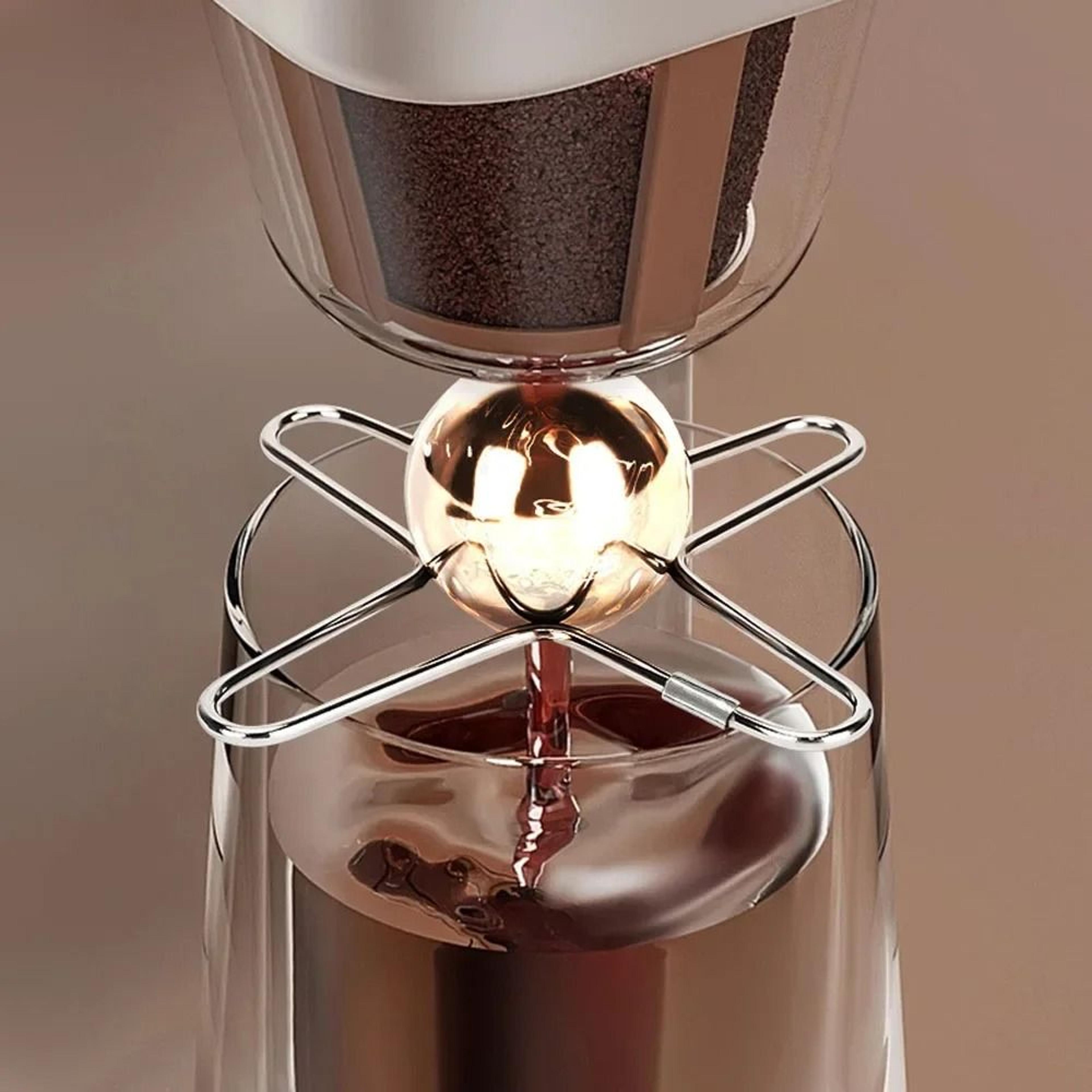stainless steel espresso cooling sphere & flavor enhancer