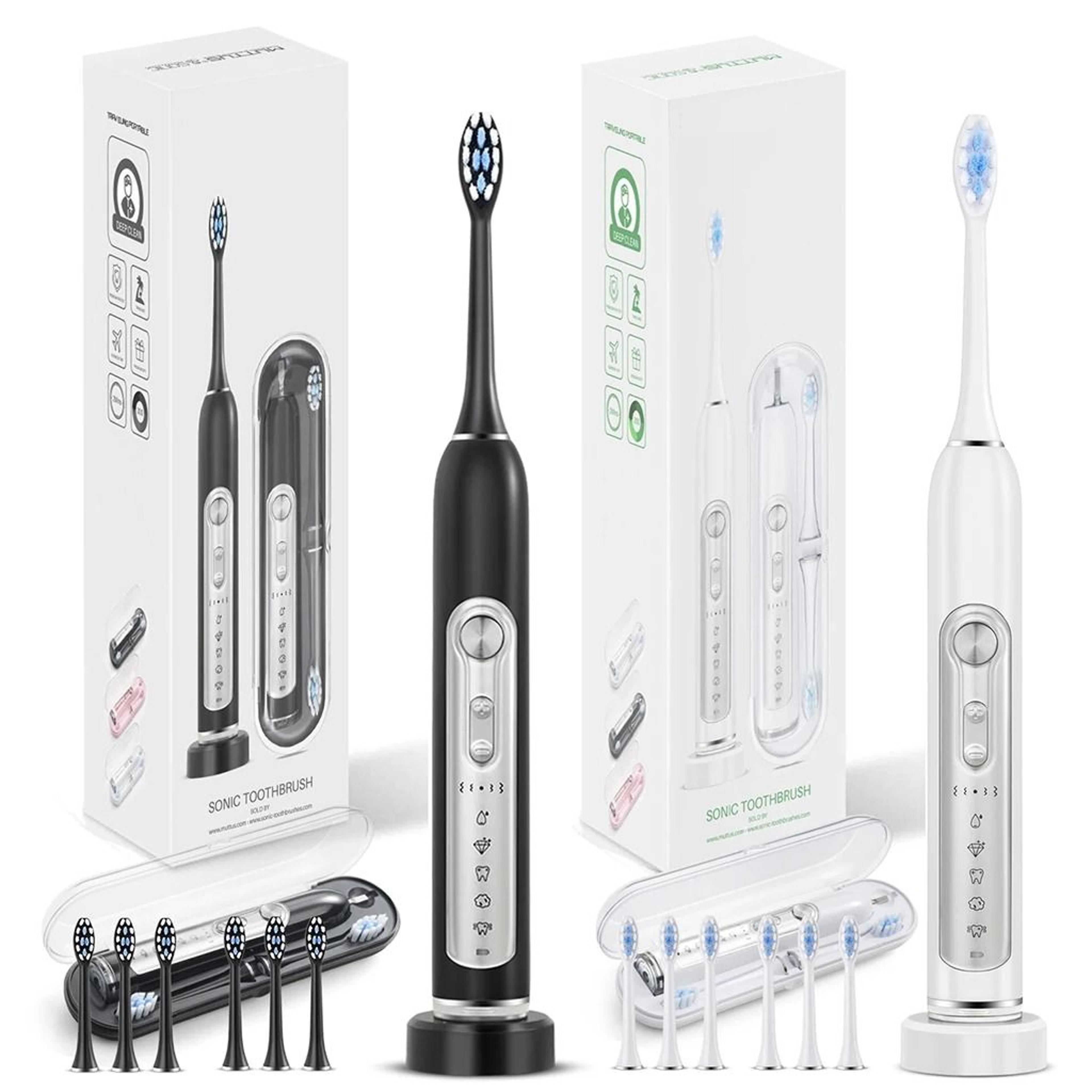 rechargeable high-performance sonic electric toothbrush for adults and kids