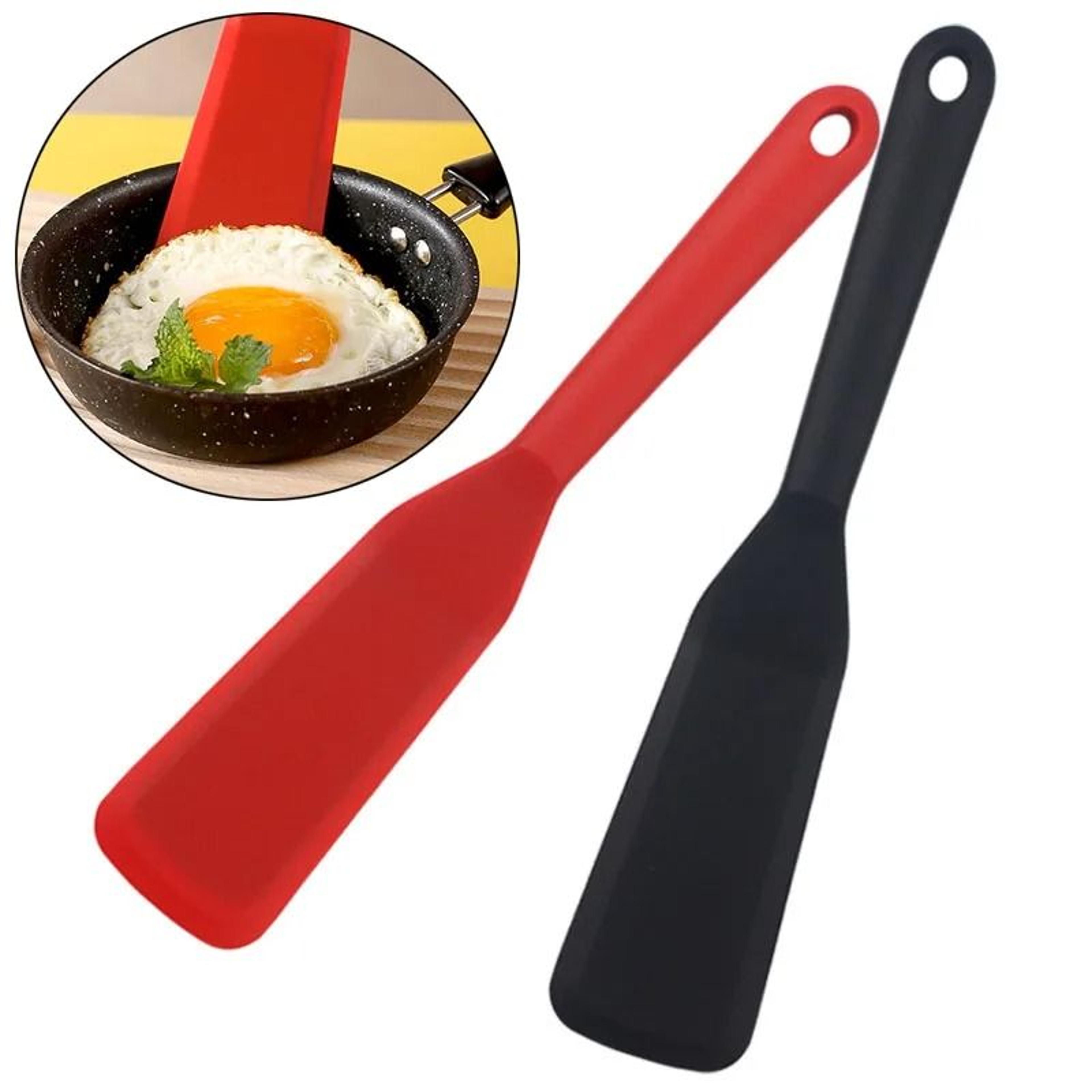 high-heat resistant silicone frying shovel and non-stick pancake spatula