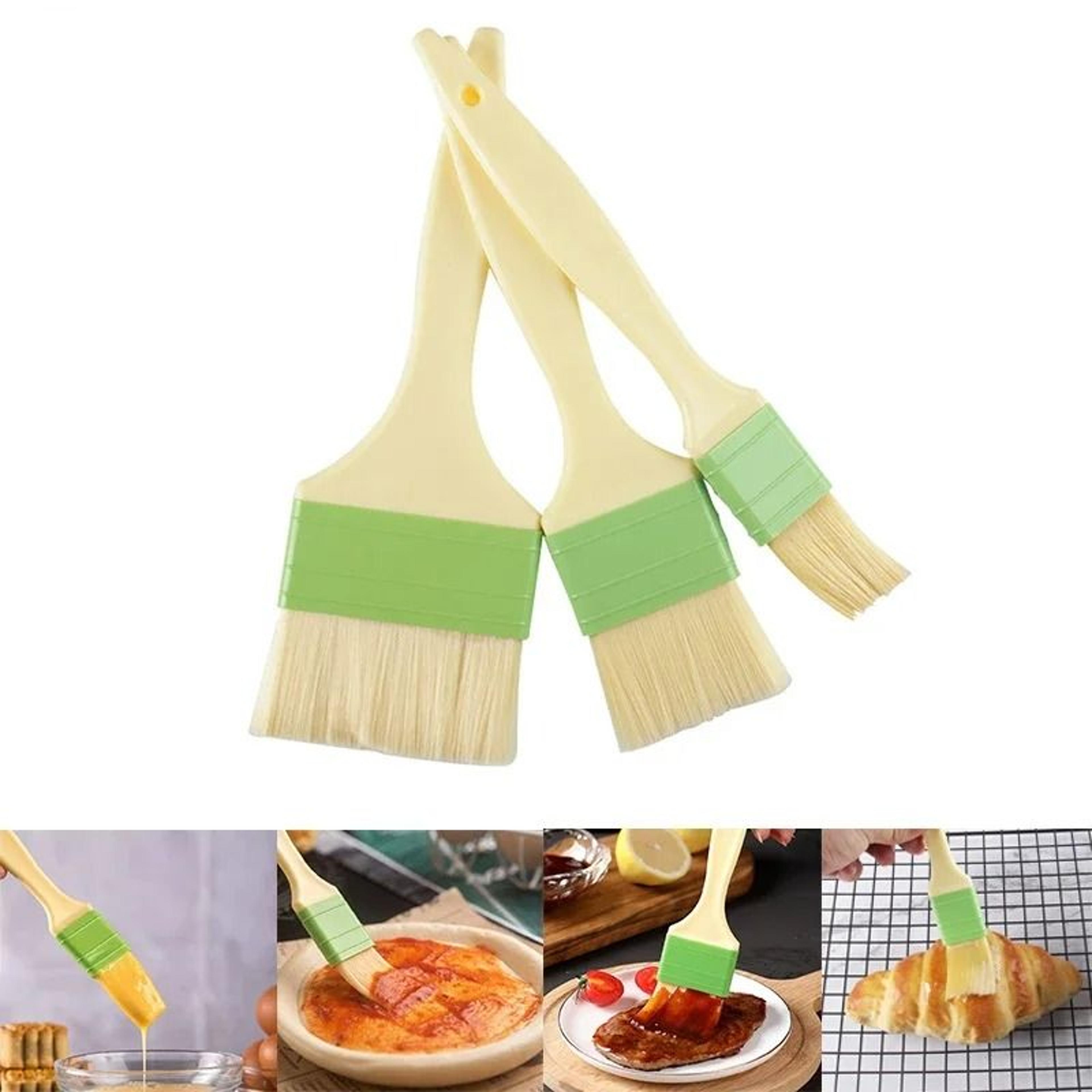 precision pastry & basting brush for baking and grilling