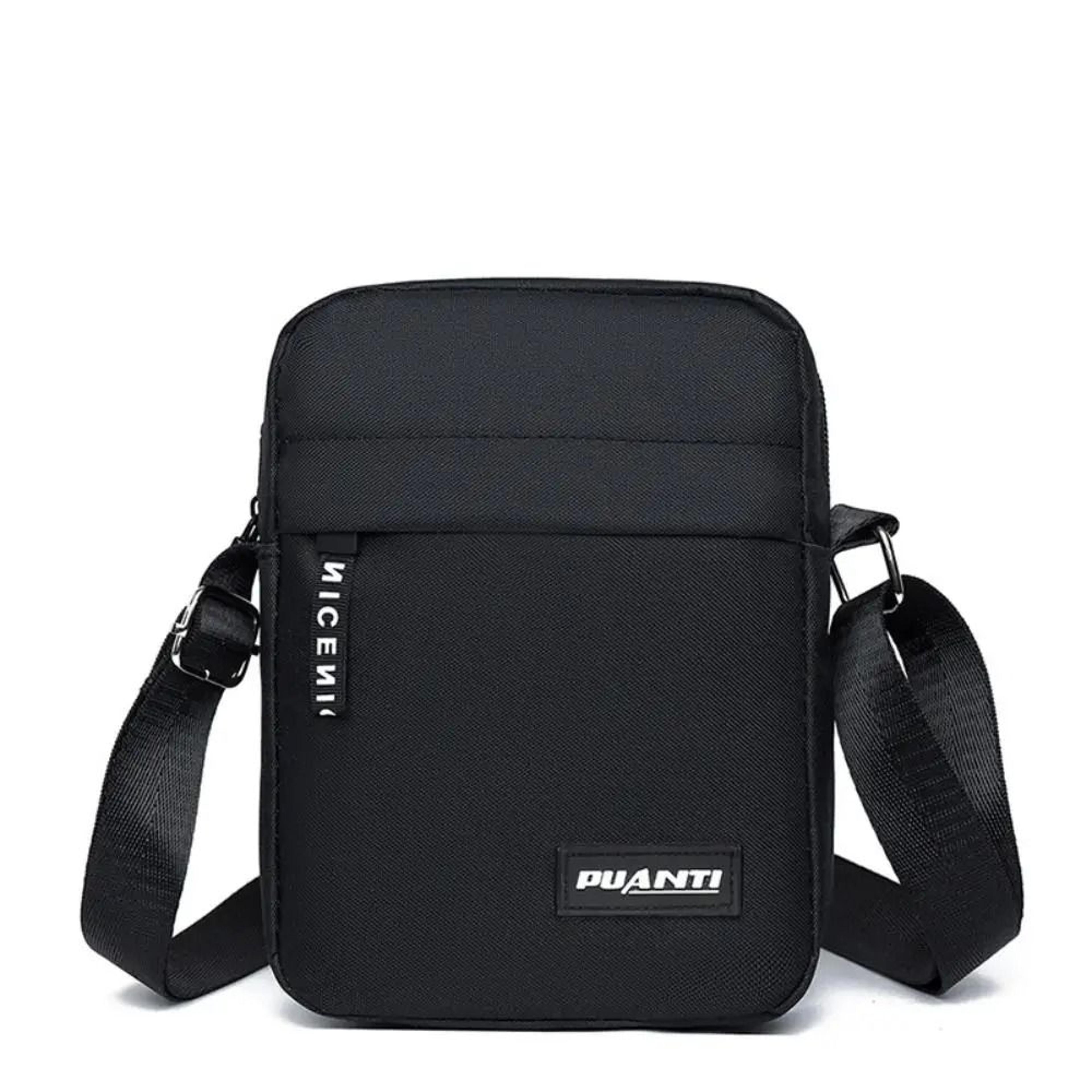 mini nylon crossbody bag – casual retro shoulder bag & business messenger for men