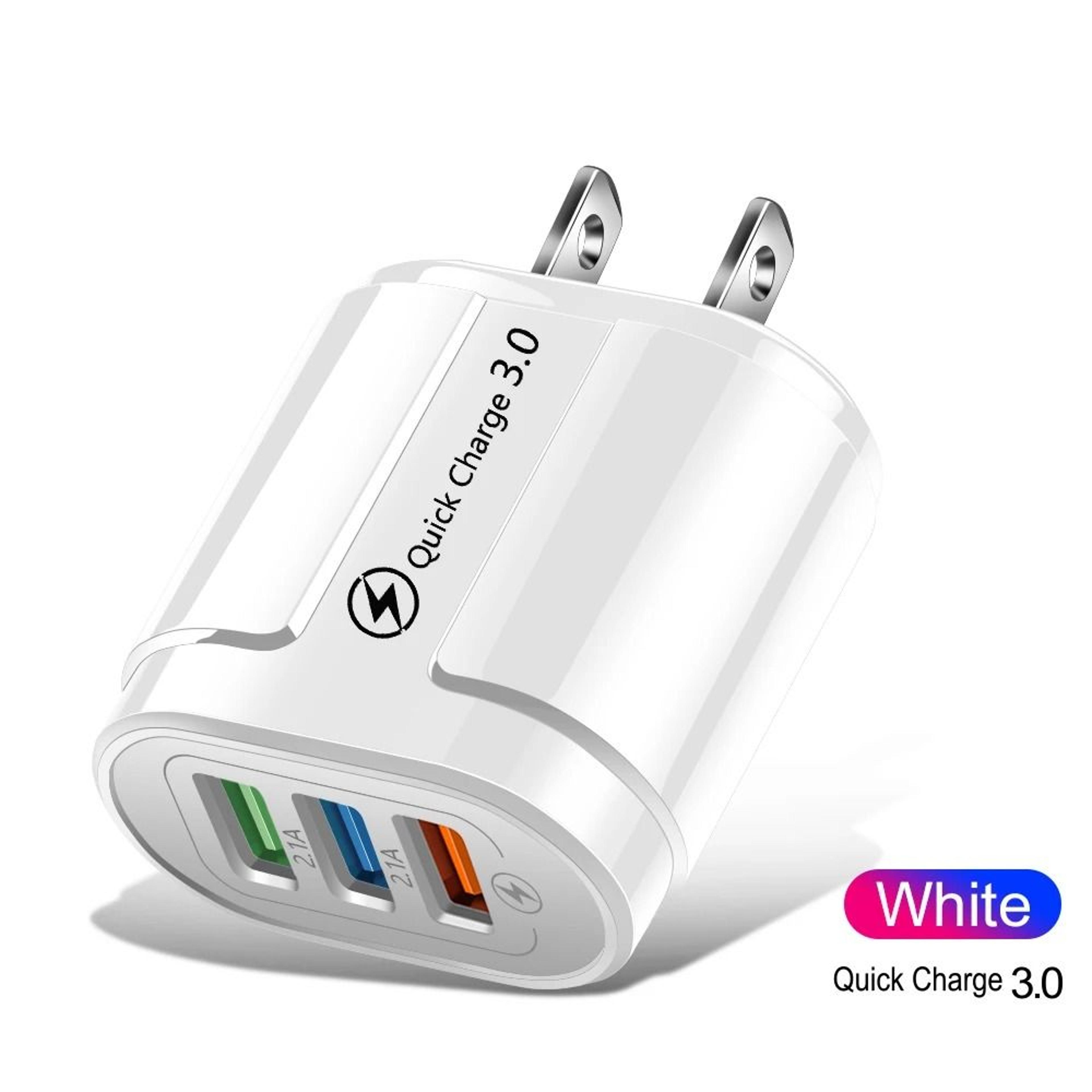 quick charge 3.0 wall adapter – 3a high-velocity fast charger for iphone & android