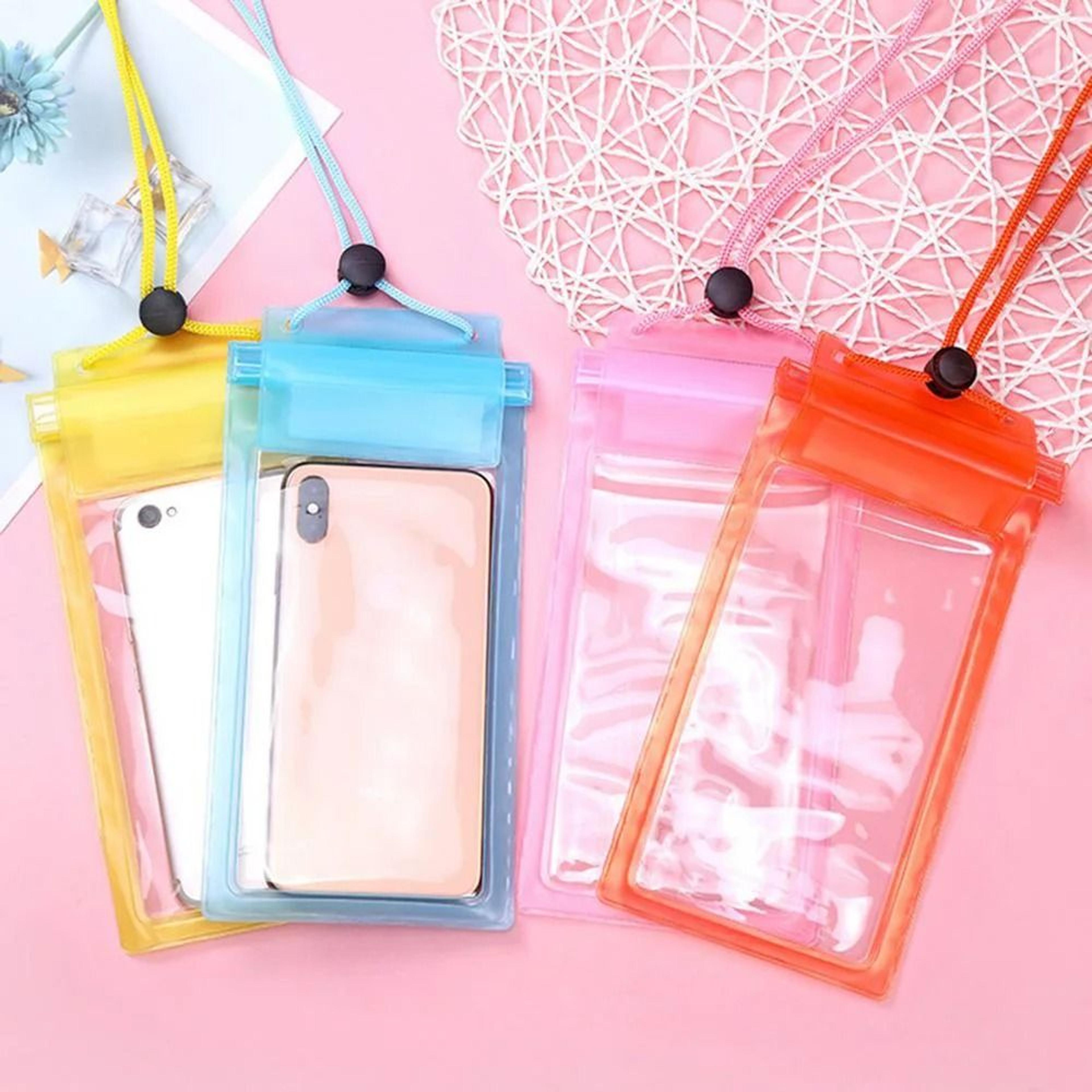 universal waterproof phone pouch & high-visibility underwater dry case
