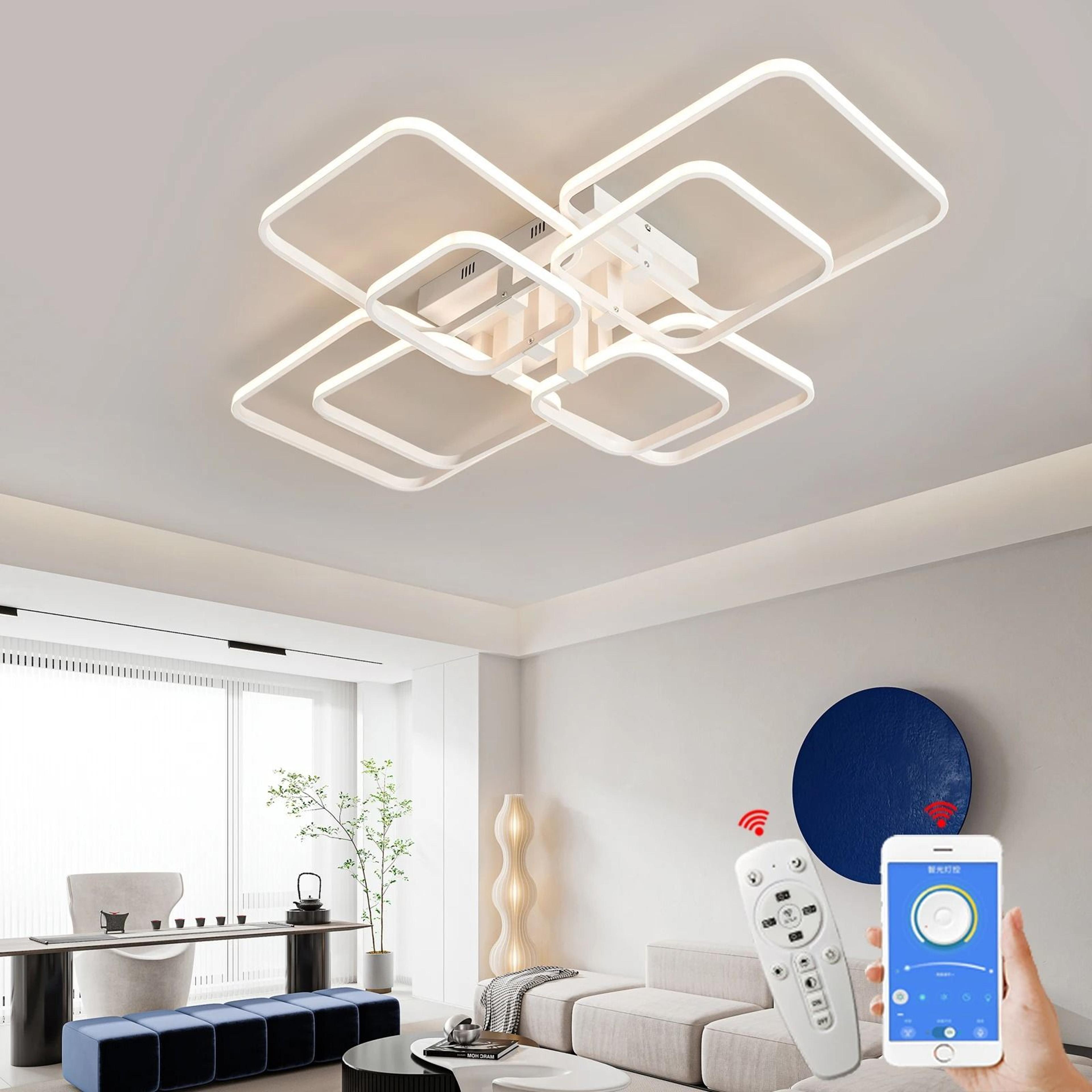 luminous arc chandelier – high-definition kinetic architectural sculpture
