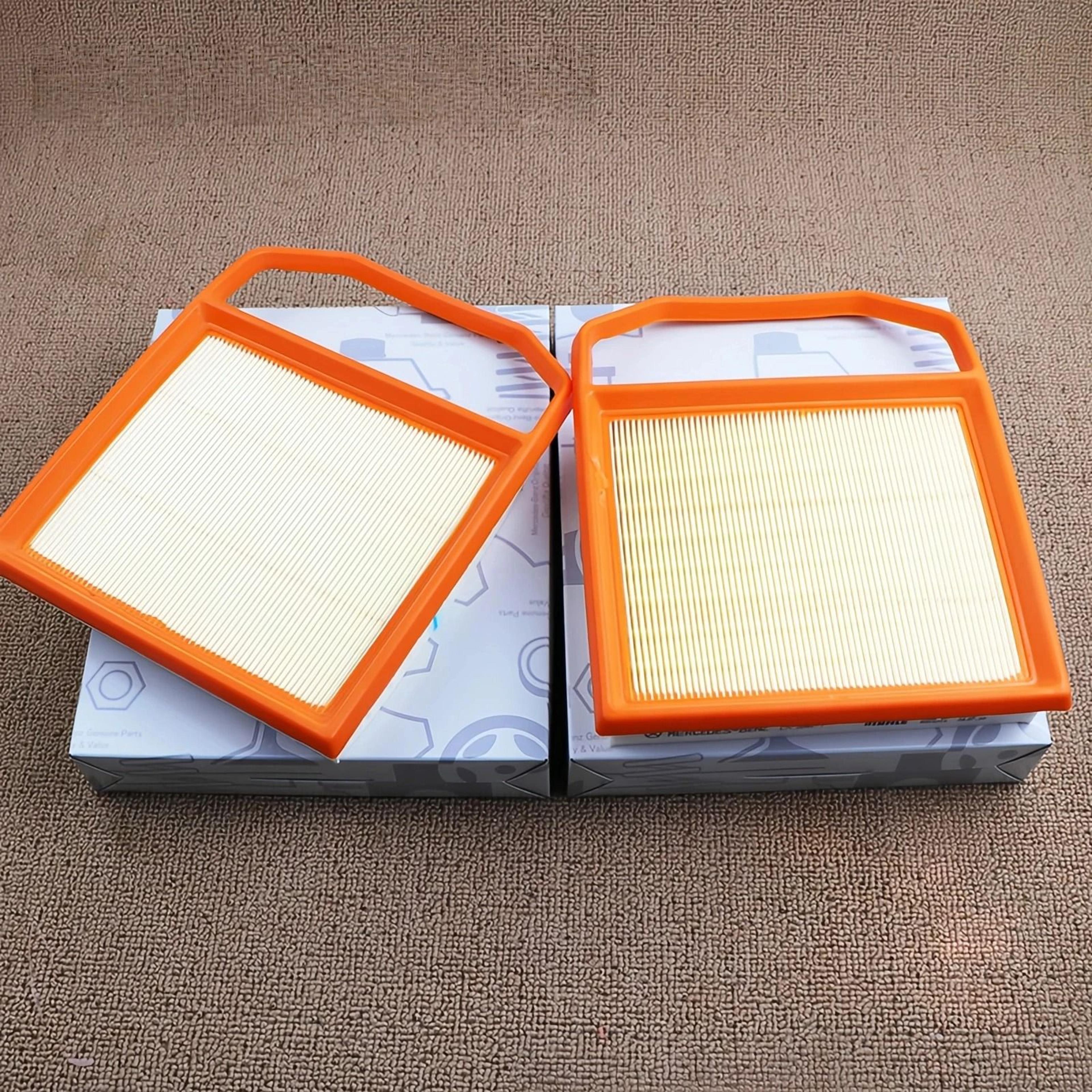high-performance engine air filter (2pc set) – precision filtration for mercedes-benz 3.0t v6 engines