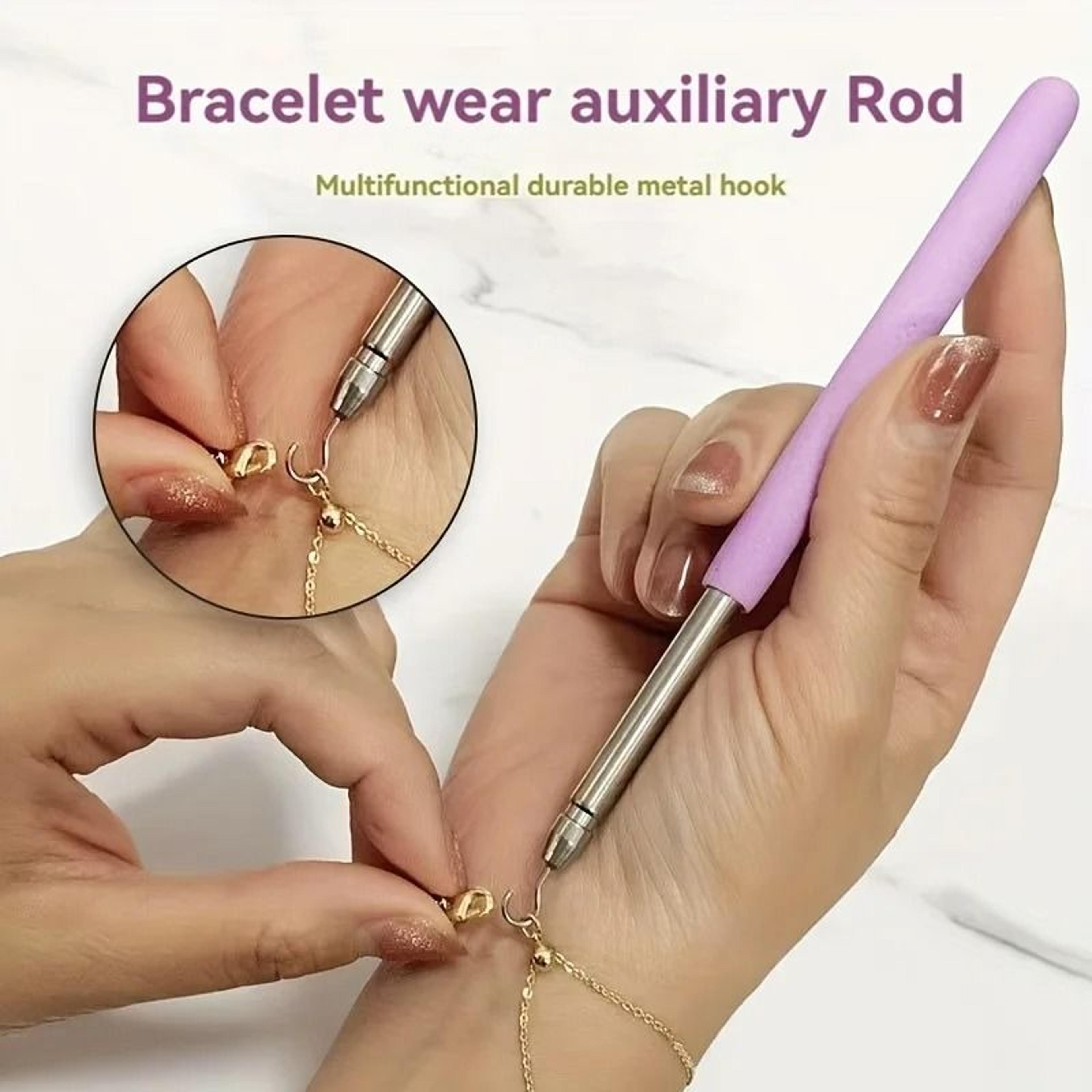 jewelry bracelet helper tool – professional fastening aid & hooking equipment for clasps, zippers & crafts