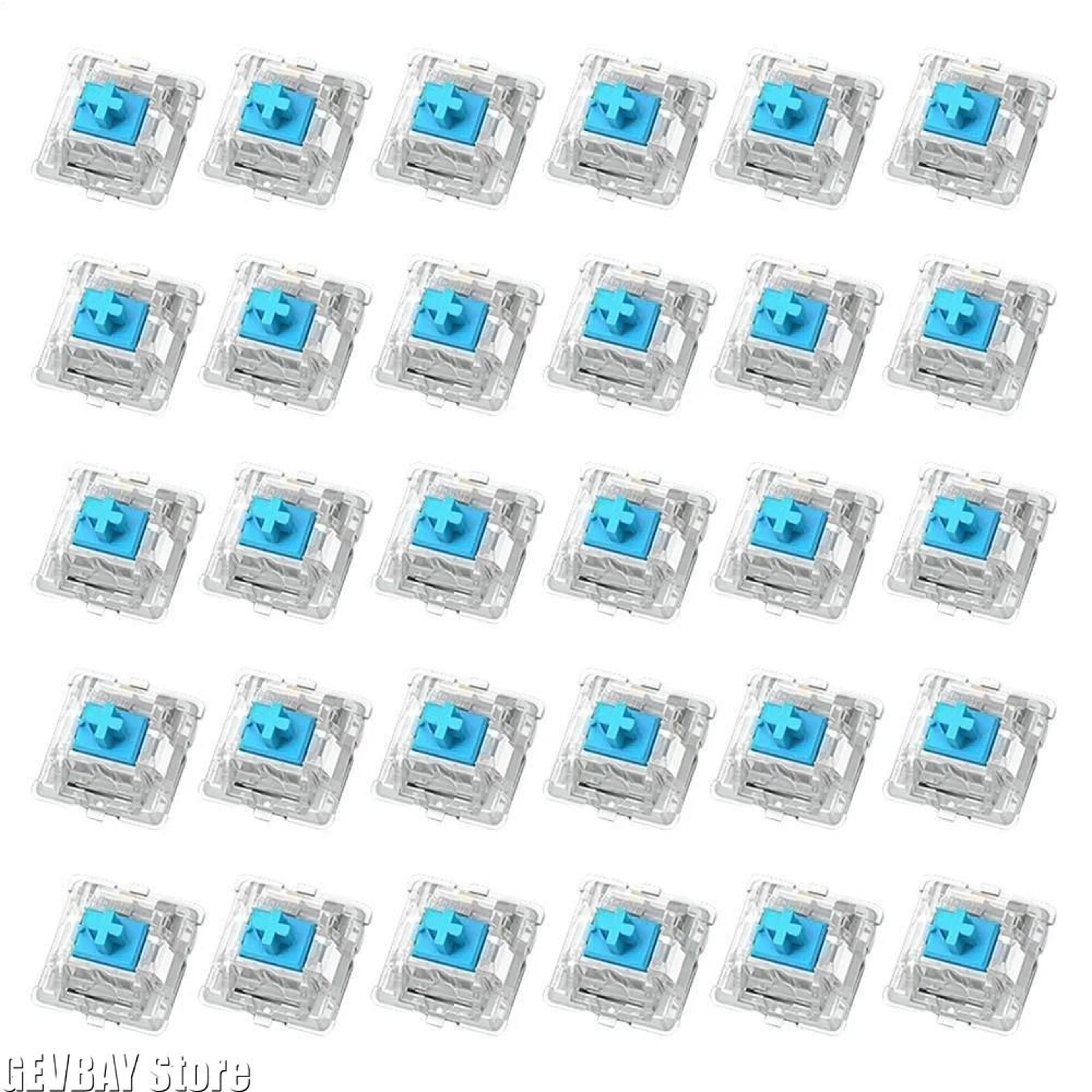 keyboard switch clicker module – 30-unit tactile key replacement – high-yield peripheral interaction hub