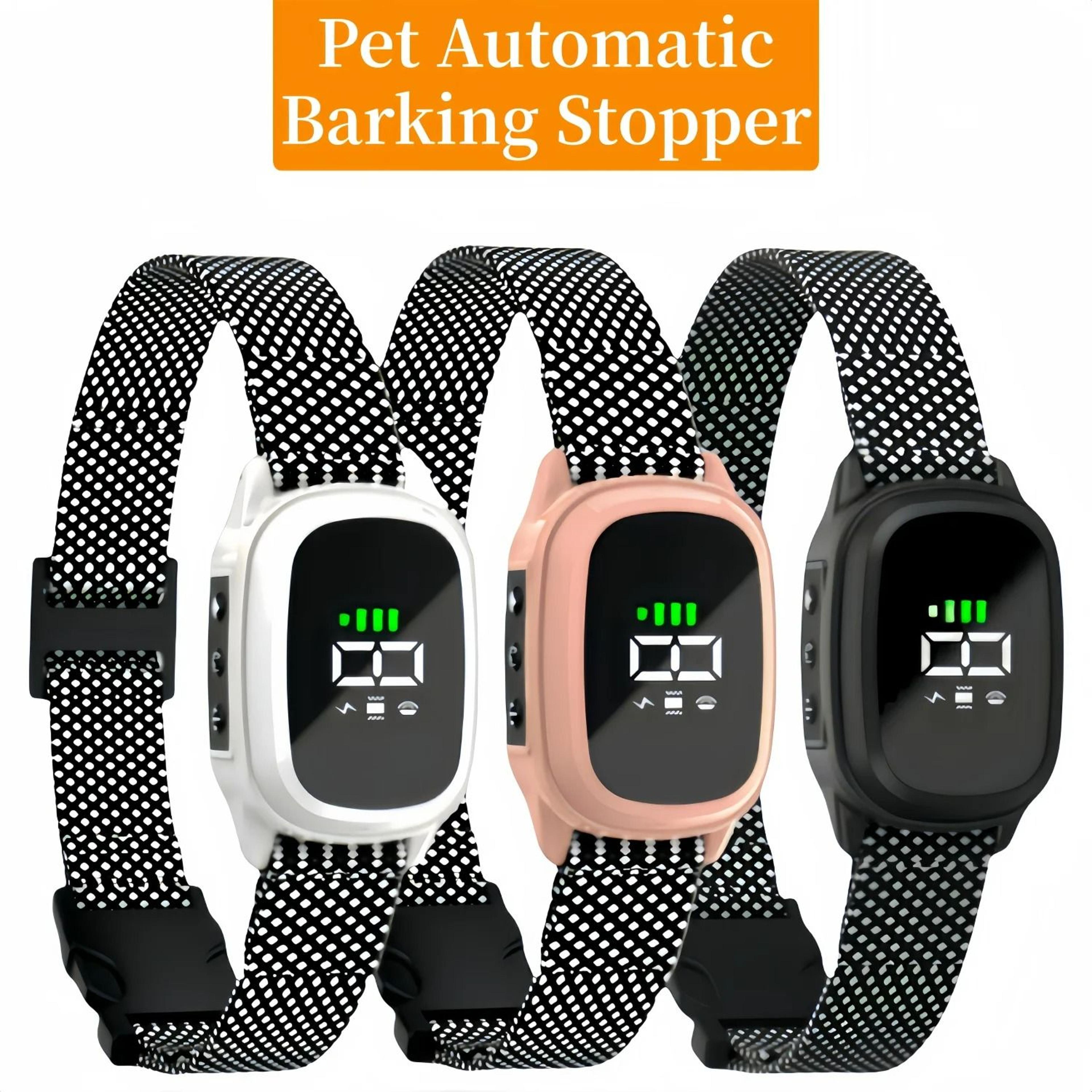 smart-sense automatic anti-bark training collar