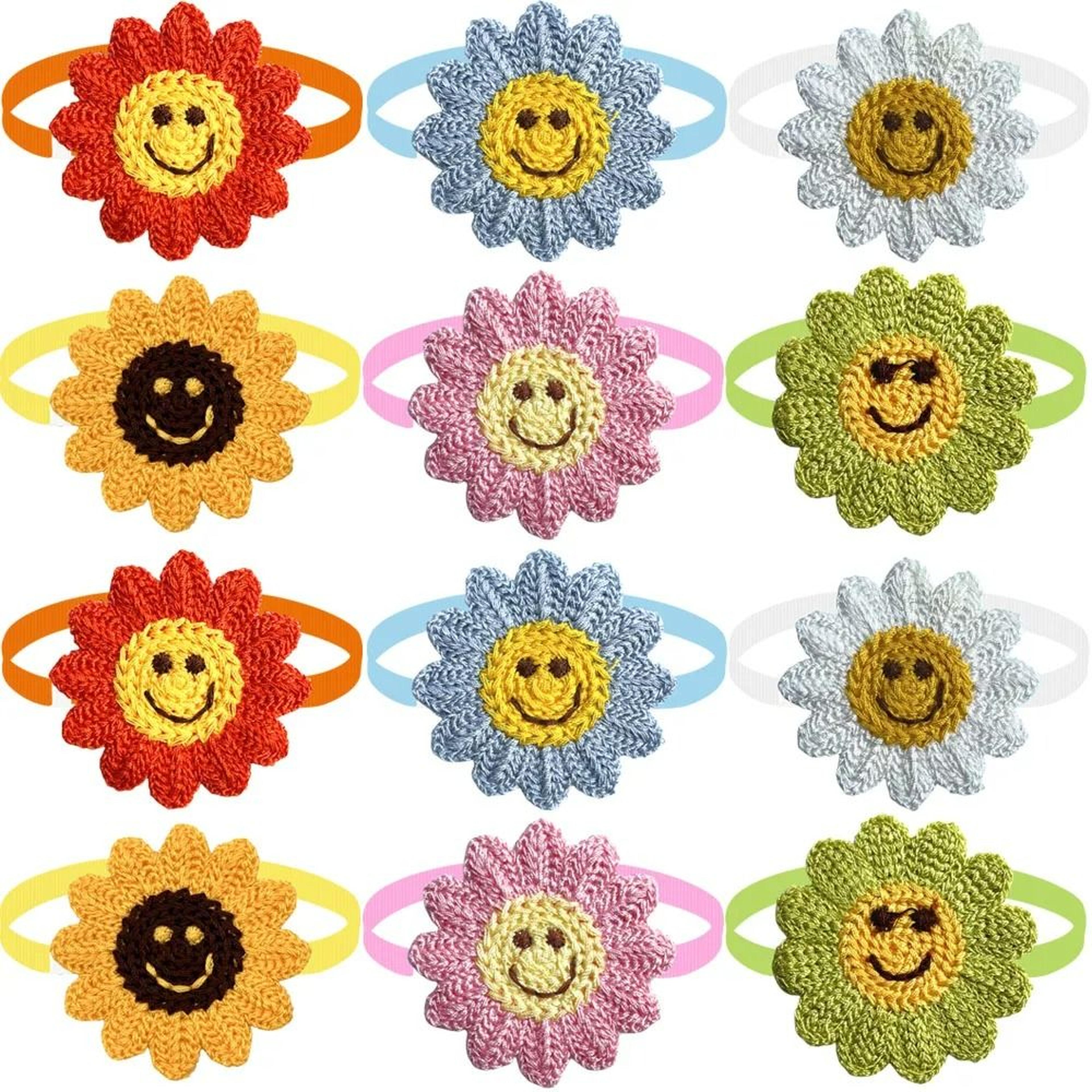 floral pet bow tie collection – 50-piece professional grooming set