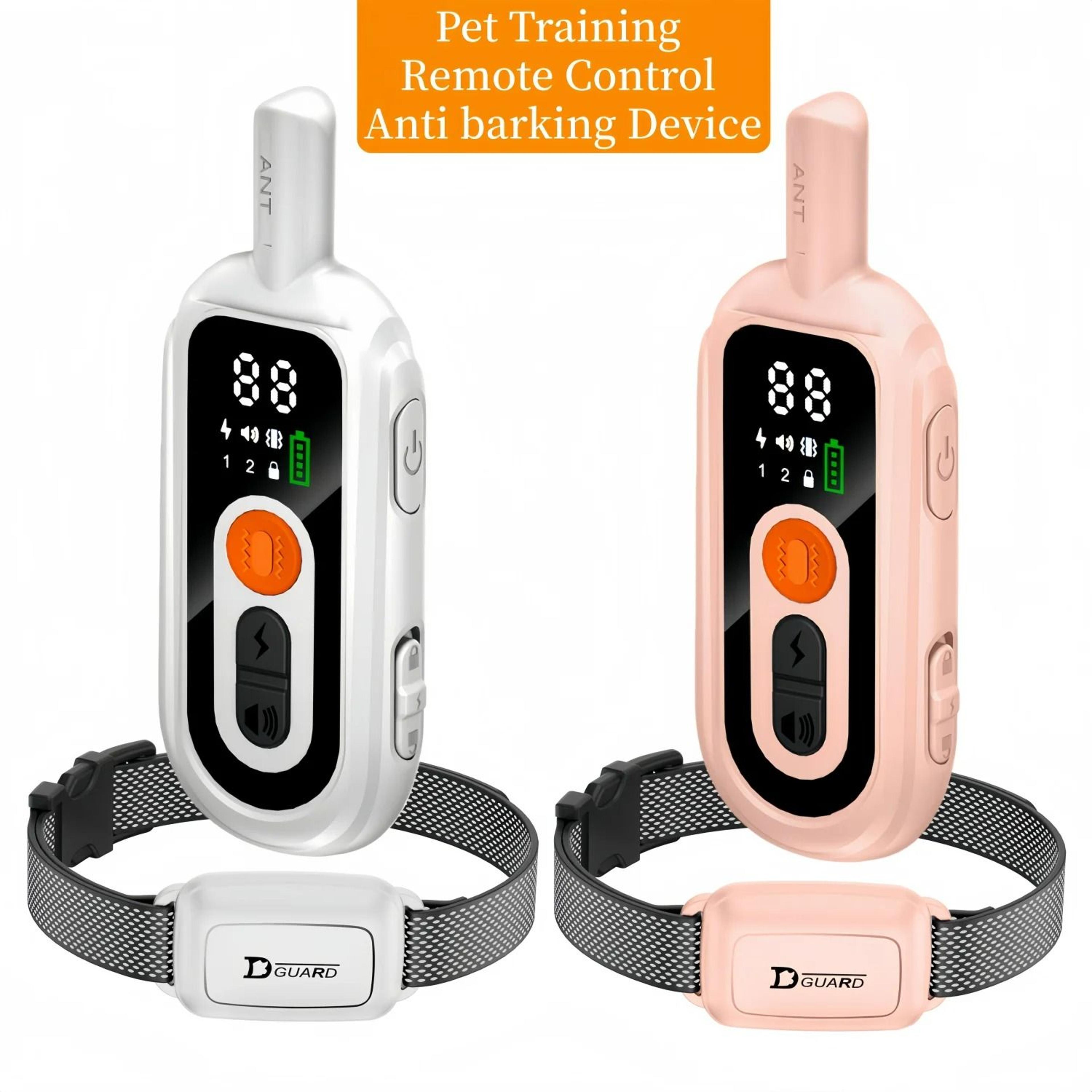 3300ft smart anti-bark training system – long-range rechargeable electric collar for precision behavioral control