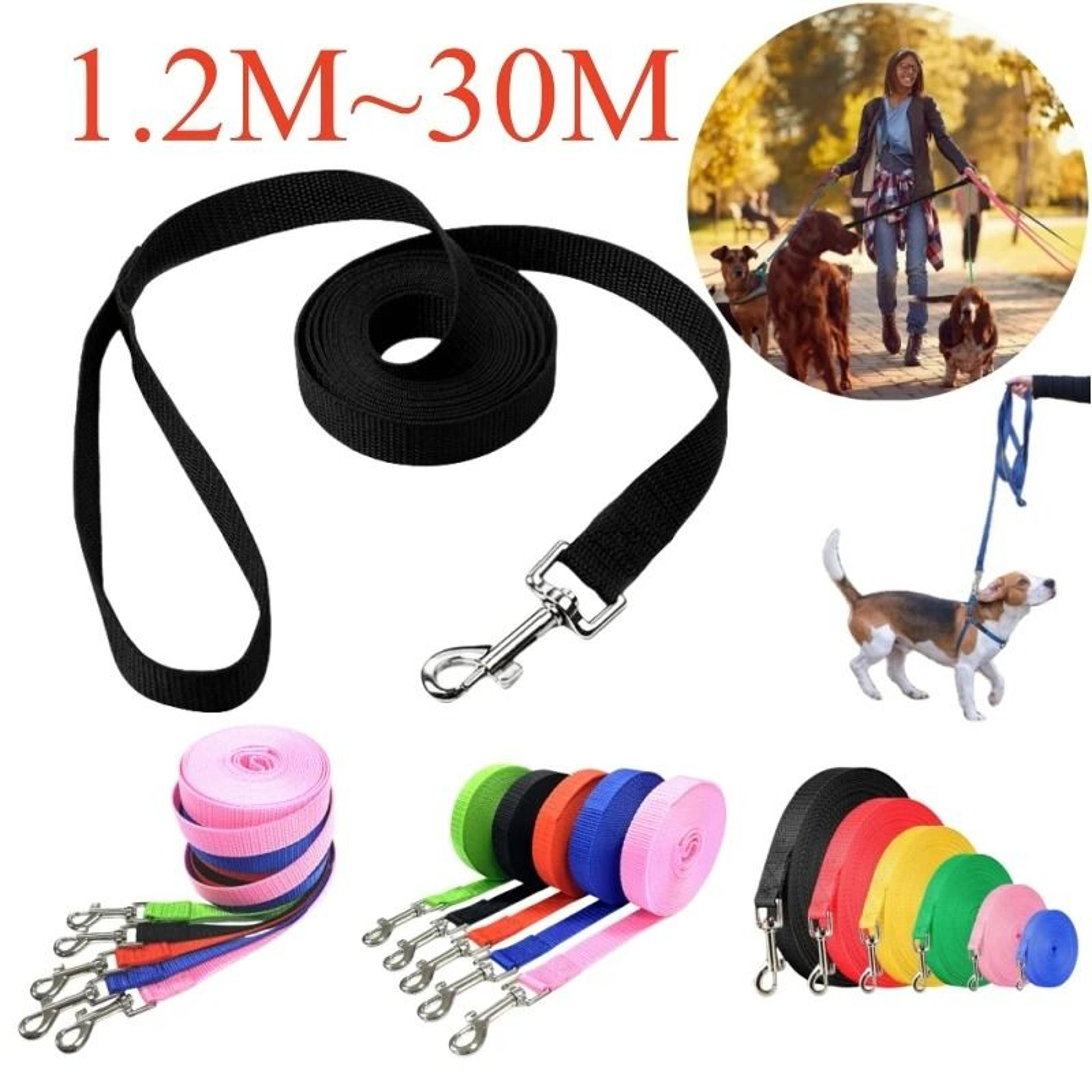 high-tensile extended training lead – industrial-grade nylon tracking rope for dogs