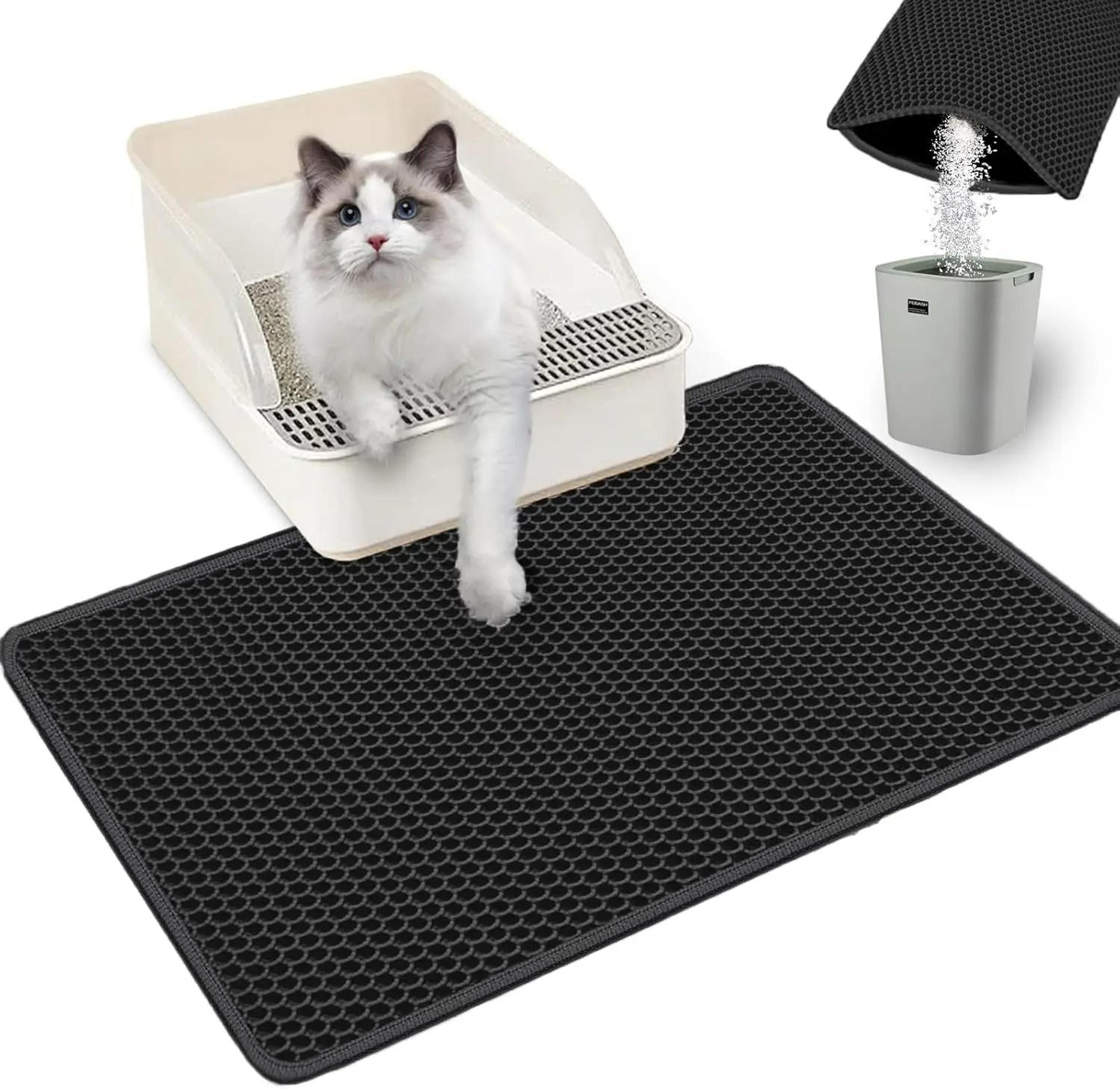 double-layer honeycomb waterproof cat litter mat
