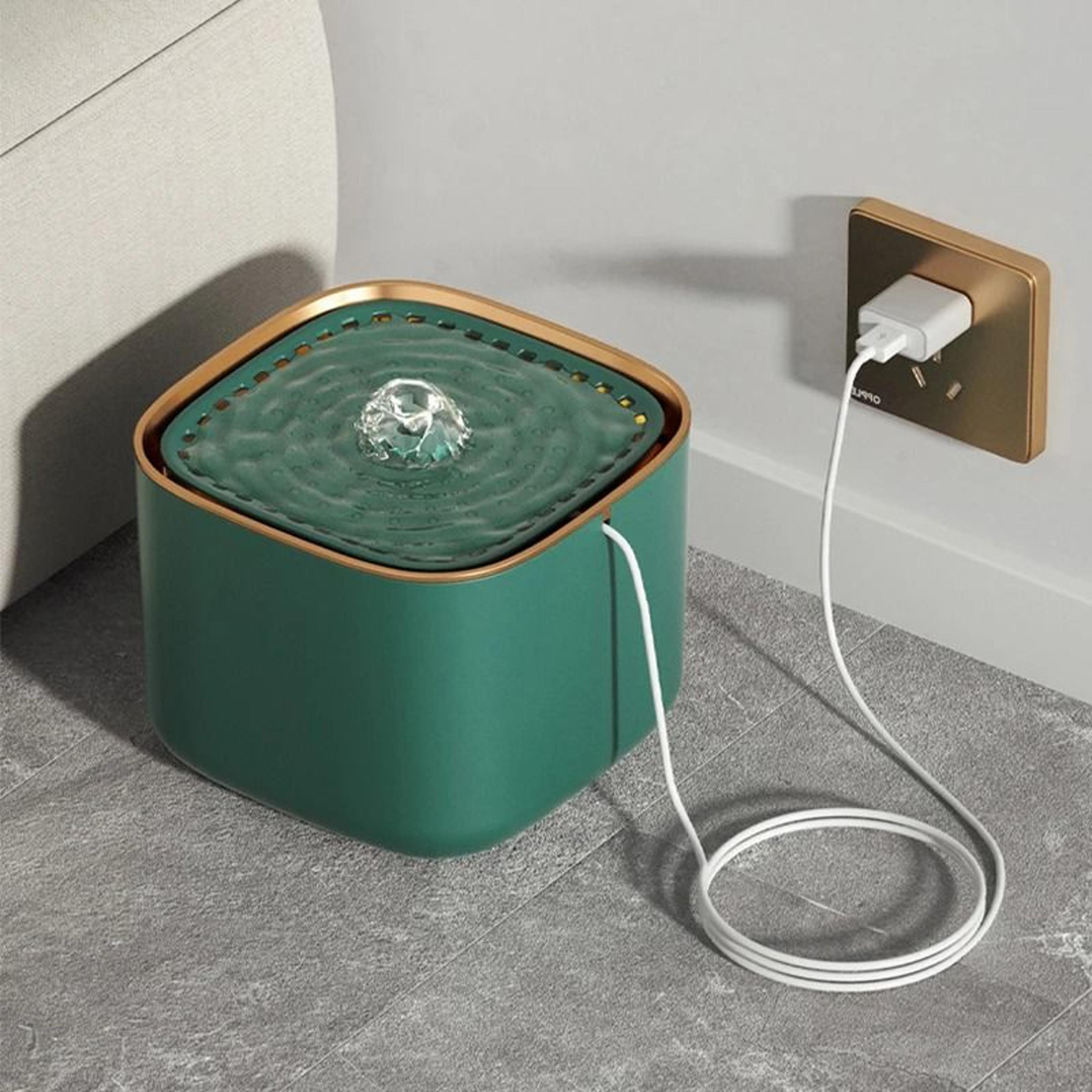 3l ultra-quiet automatic pet water fountain & advanced filtration system