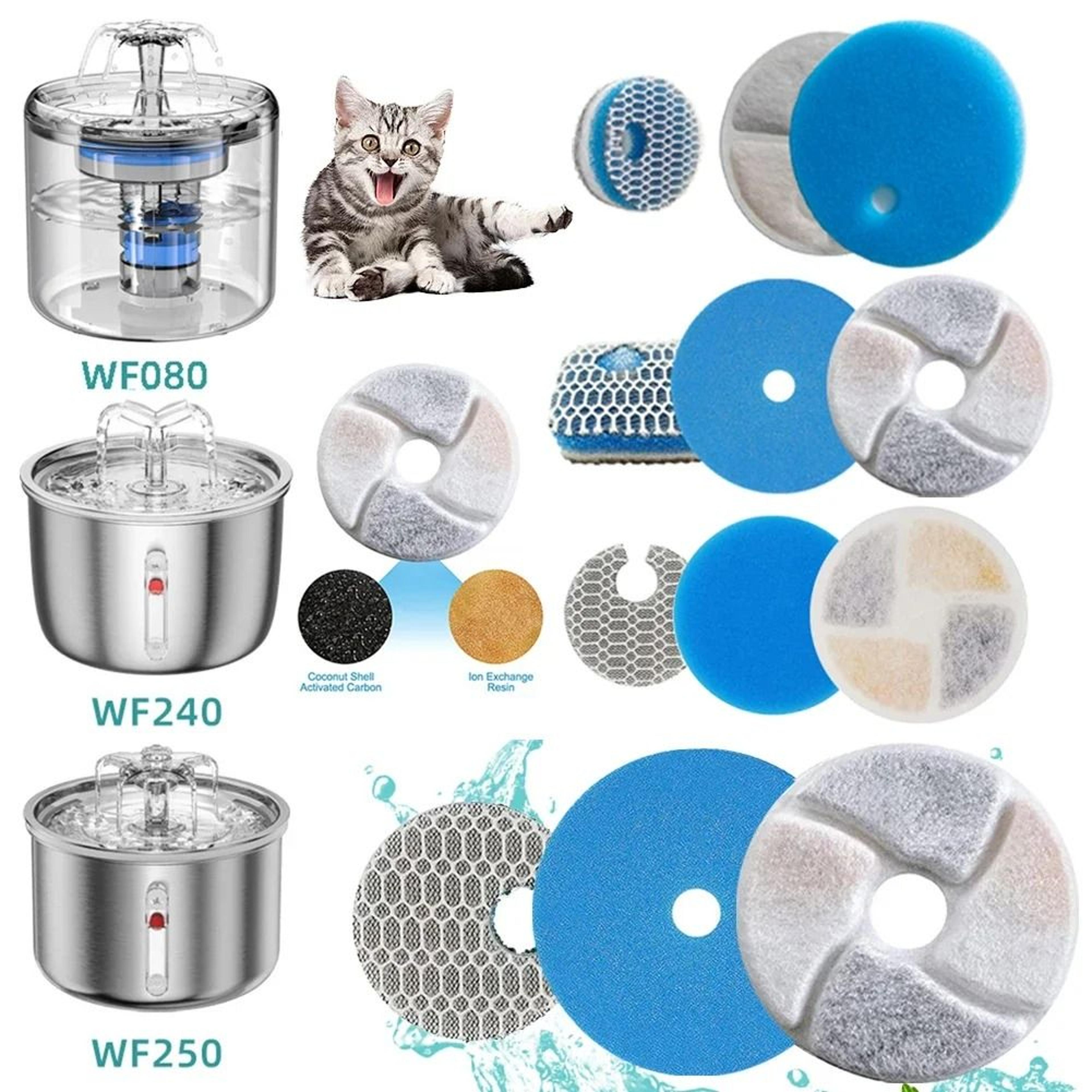 premium multi-stage activated carbon fountain replacement filters