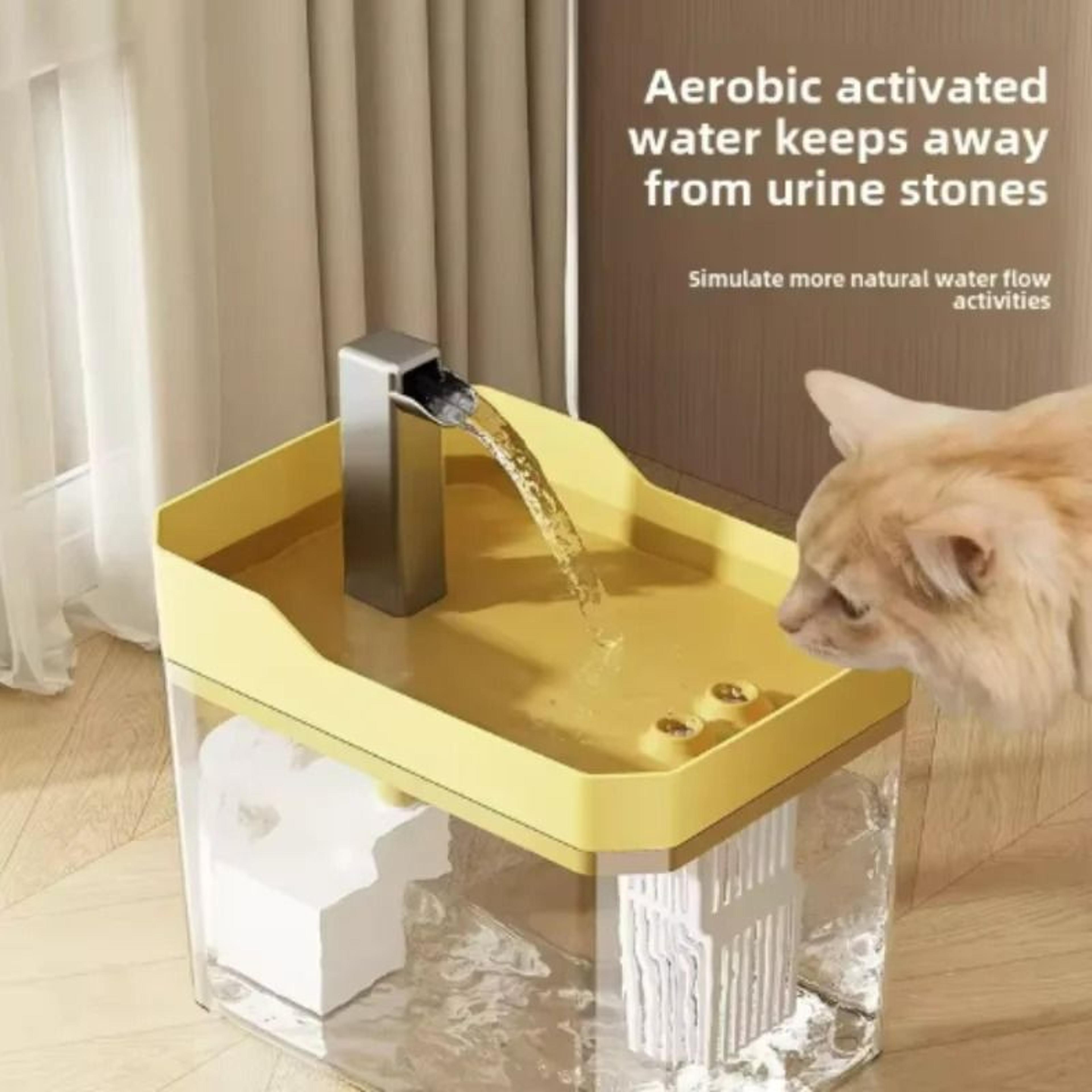 transparent anti-dry water fountain