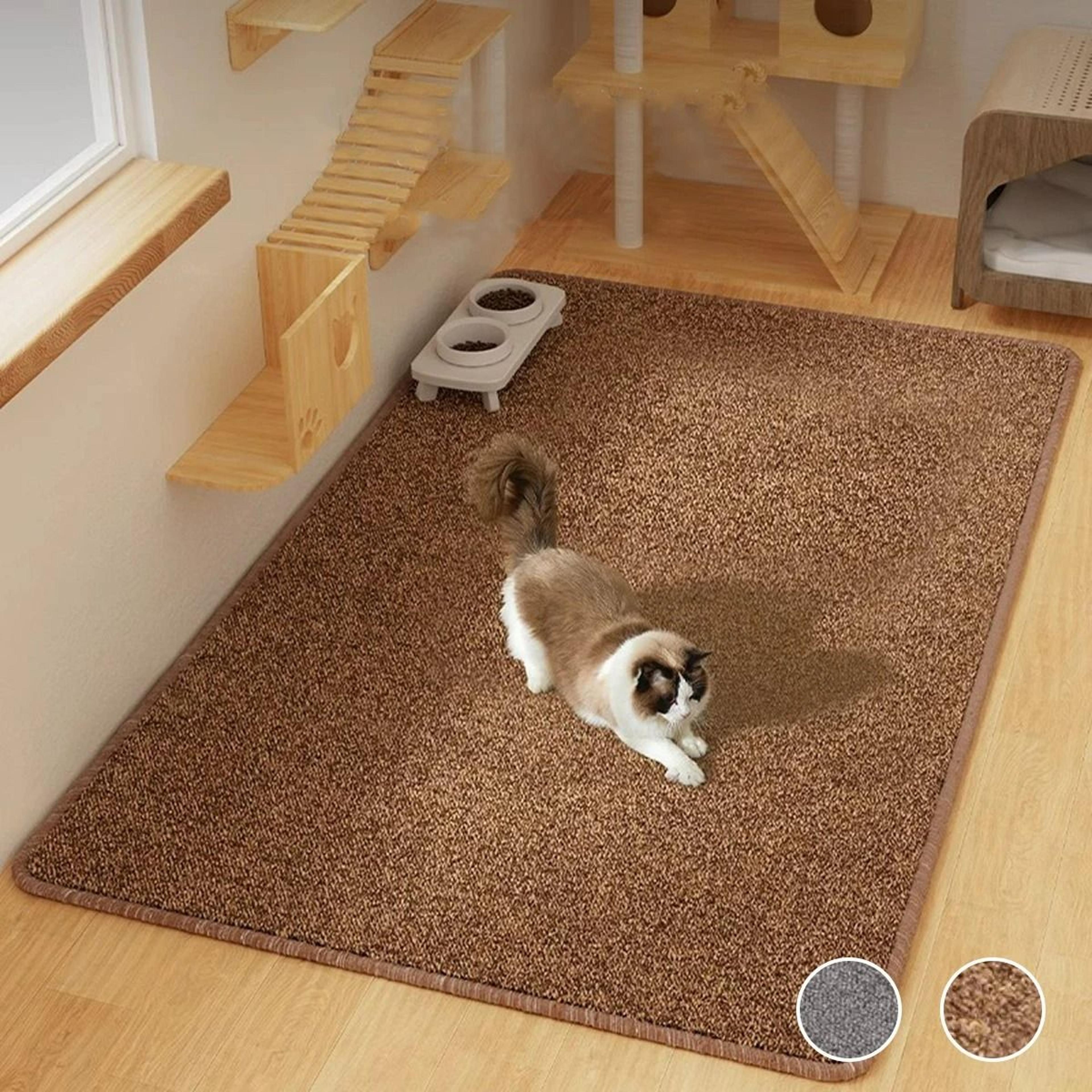 natural sisal cat scratching mat and furniture protector