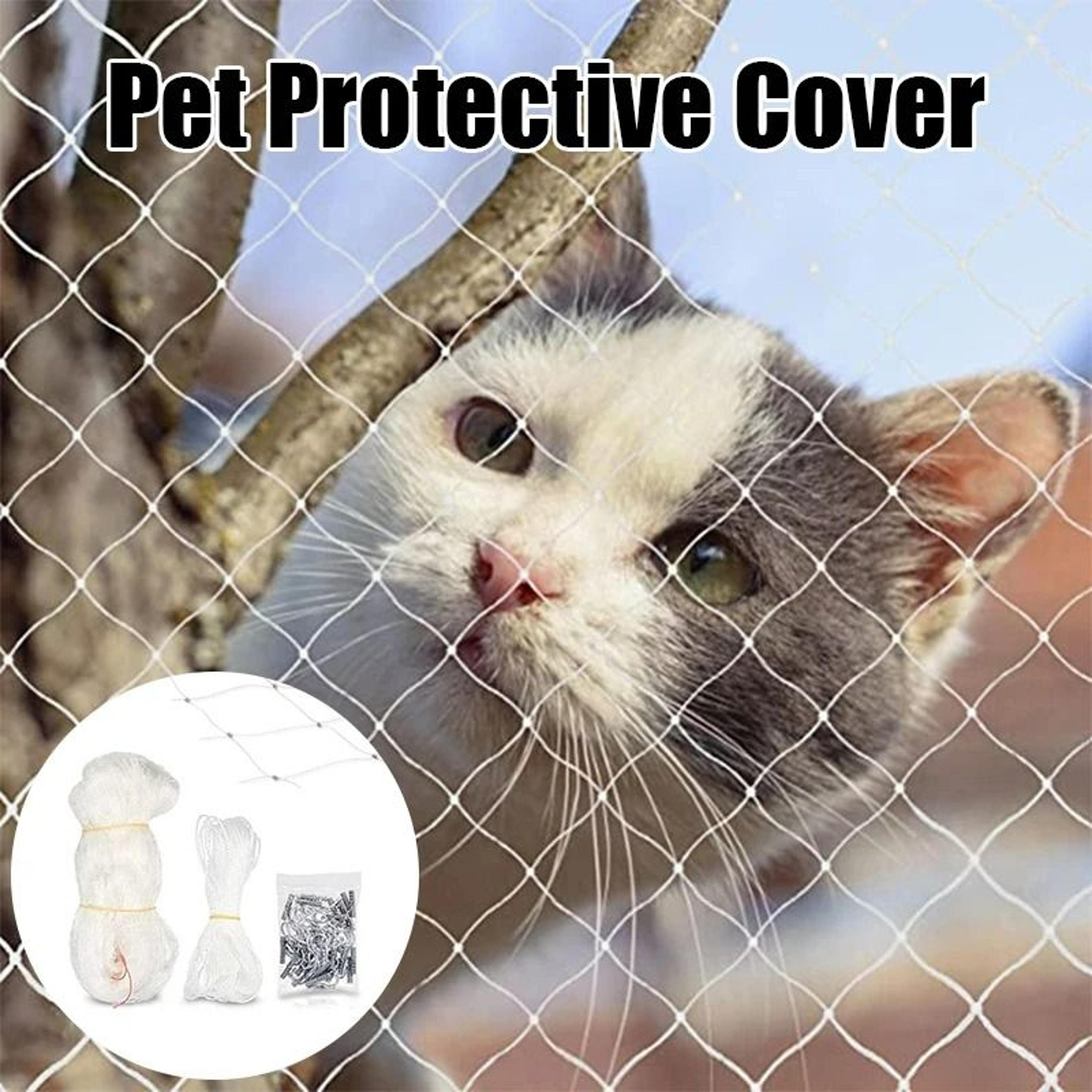 reinforced pet safety & balcony protection netting
