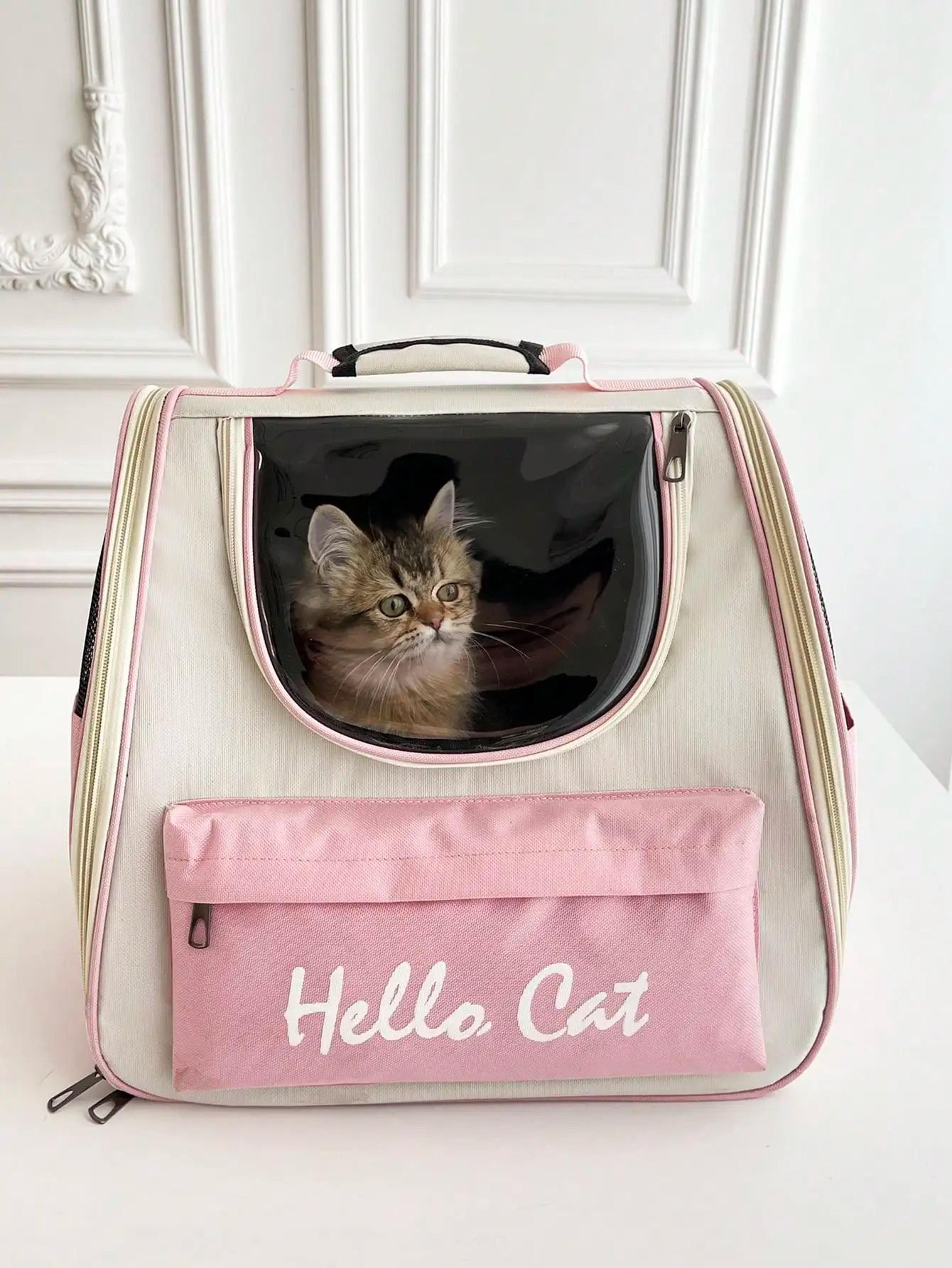 premium windproof outdoor travel cat & small dog backpack