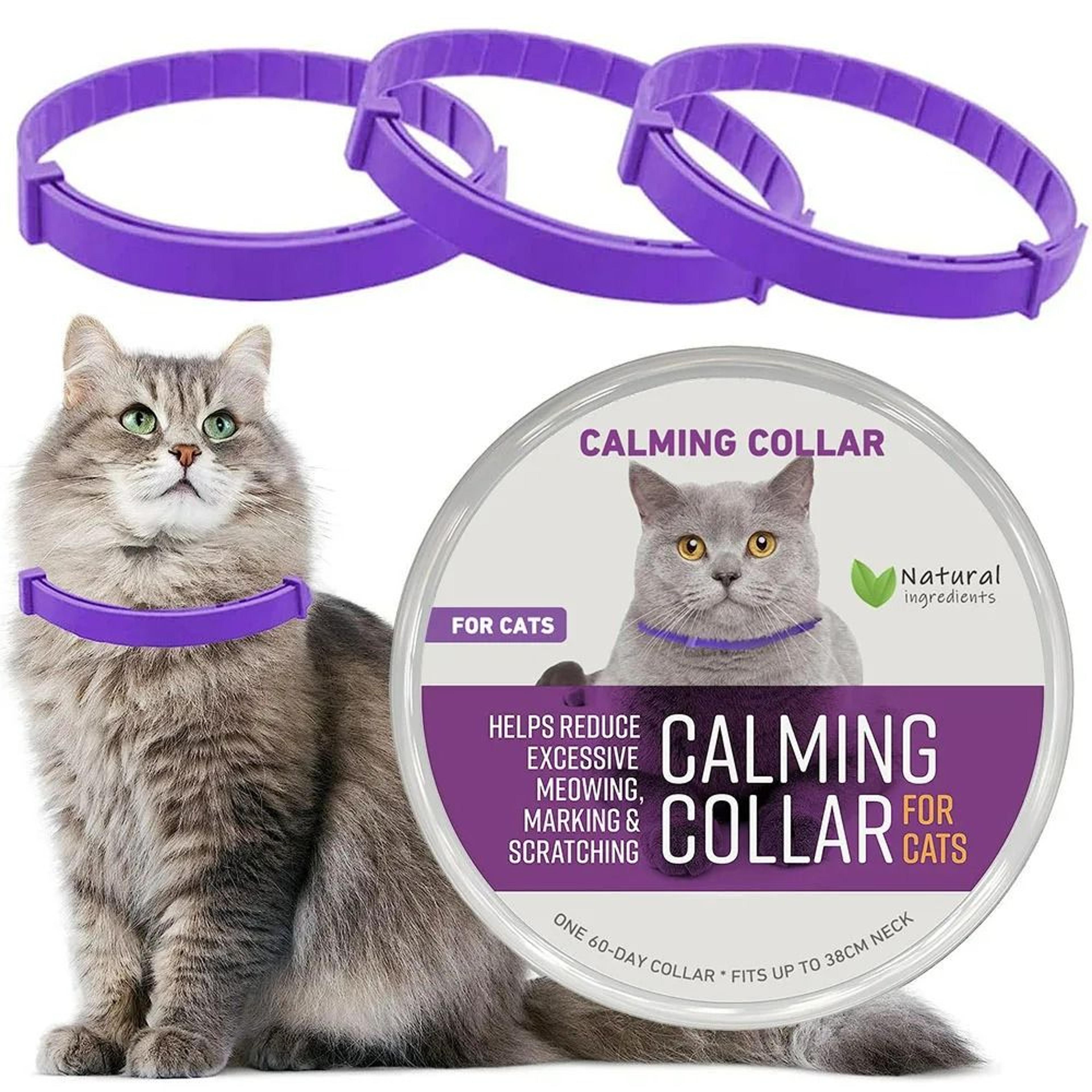 long-lasting pheromone calming & anxiety reduction collar