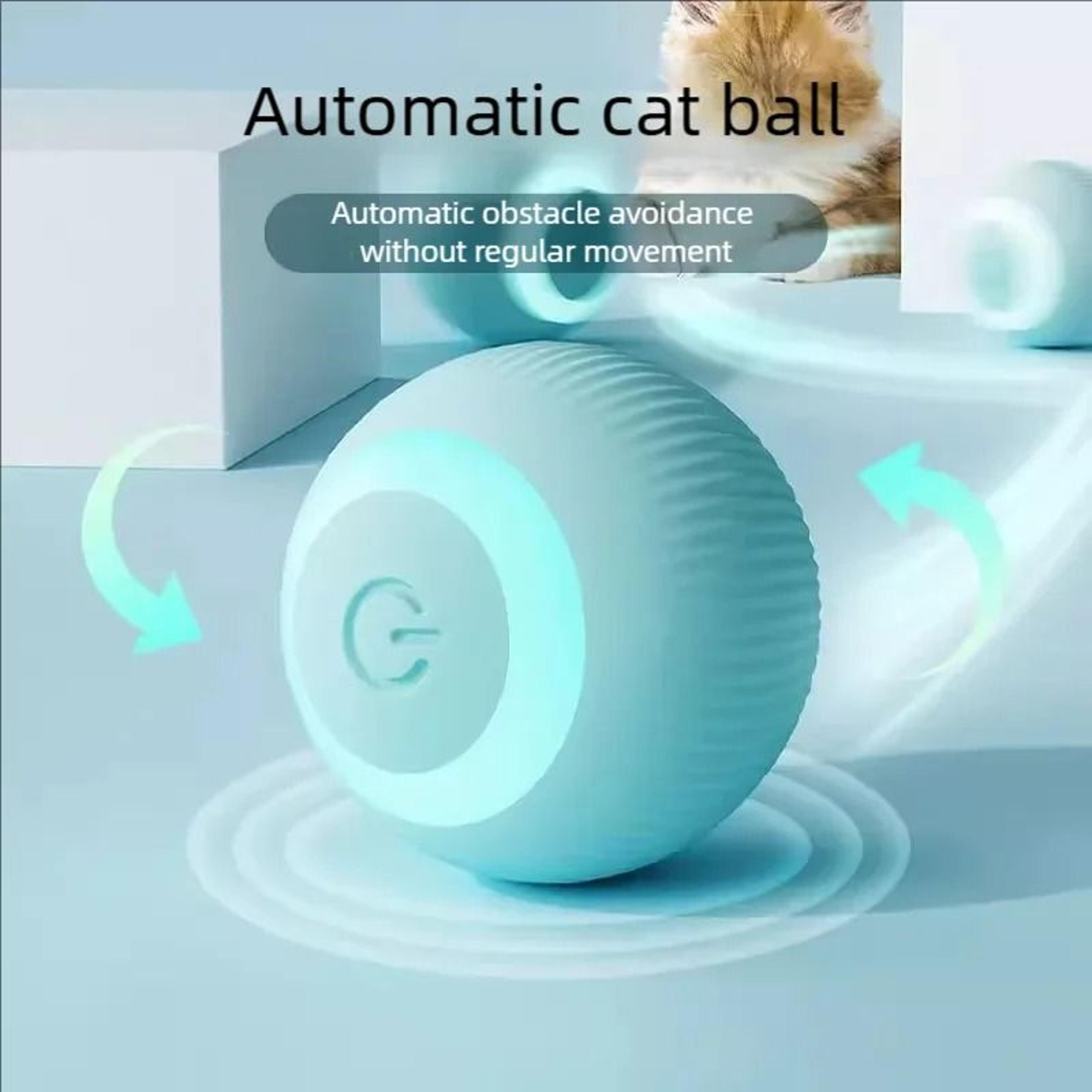 smart automatic rolling ball interactive electric toy for indoor cats