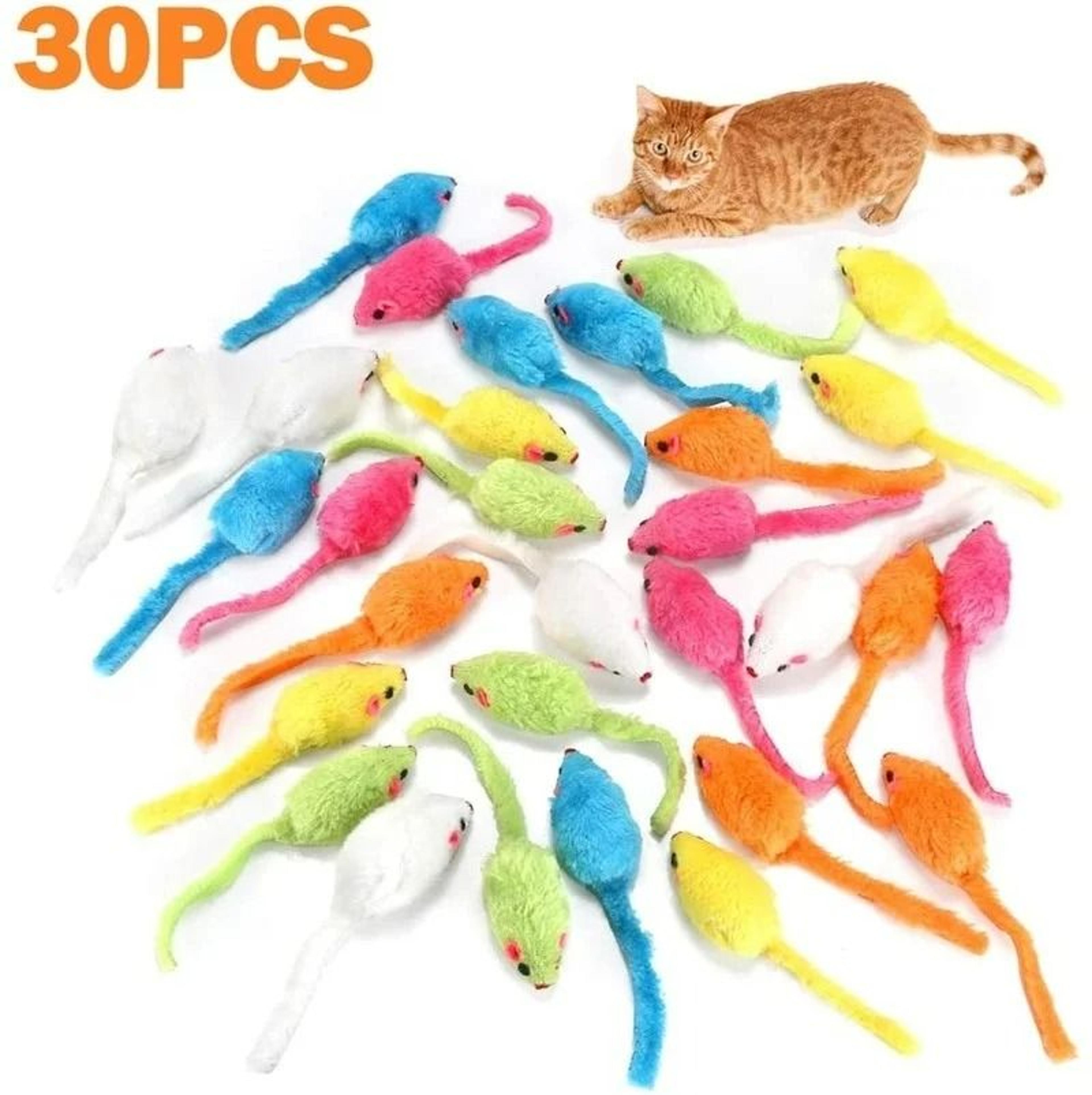 natural catnip simulation mouse mega-pack (30-pack)