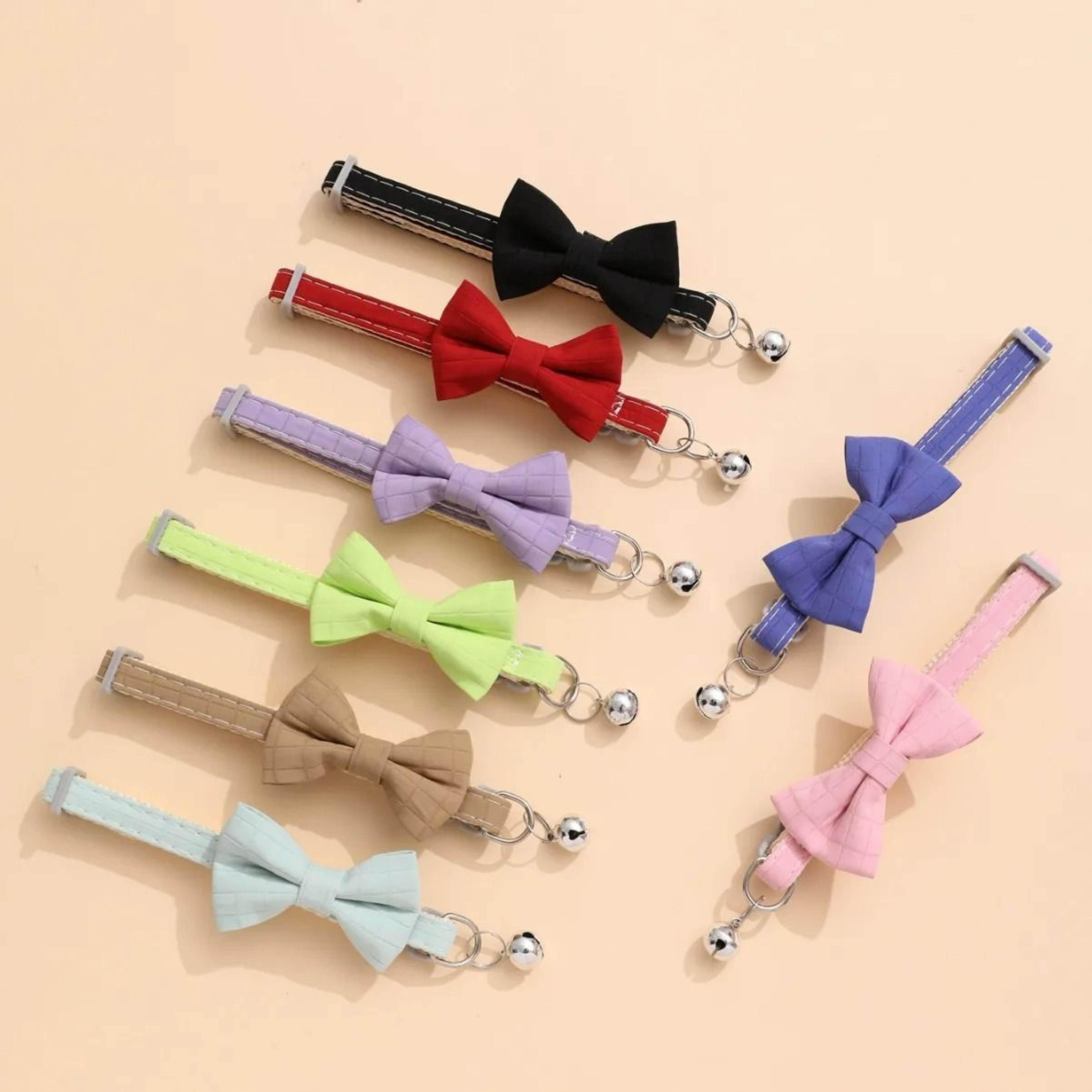 dainty "petal-soft" bow safety collar