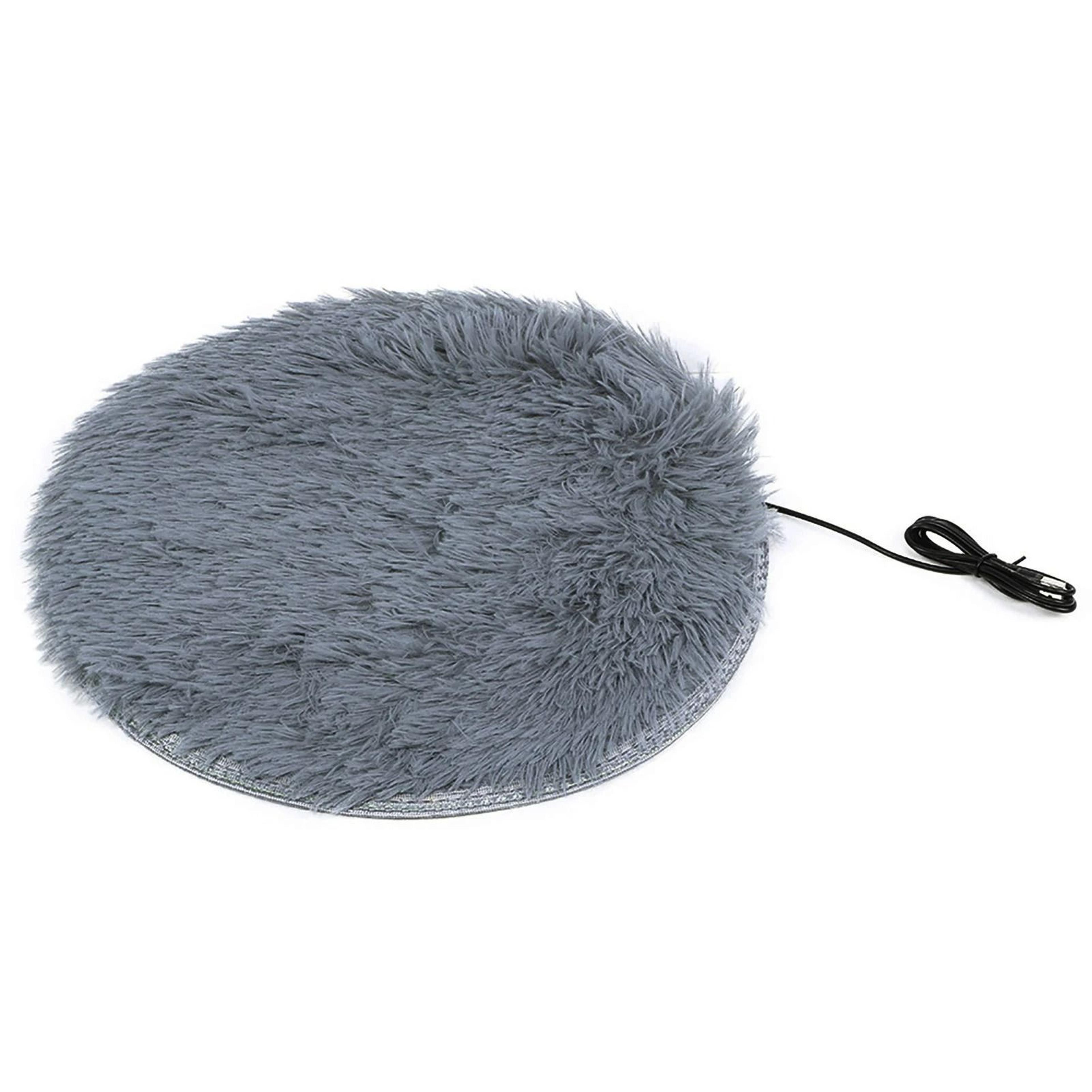 cozy plush electric pet heating pad with usb interface