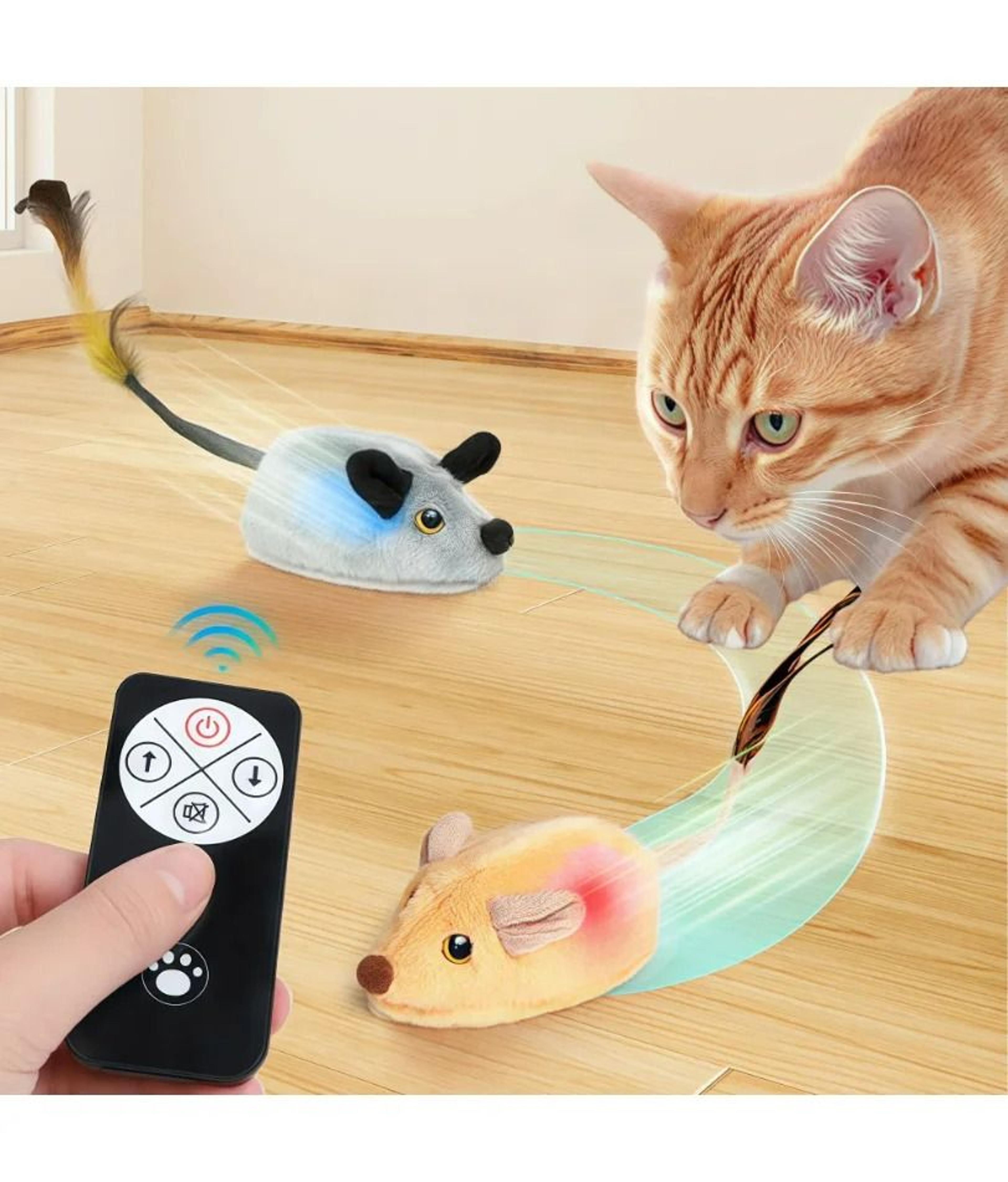 automatic sensing moving remote mouse toy