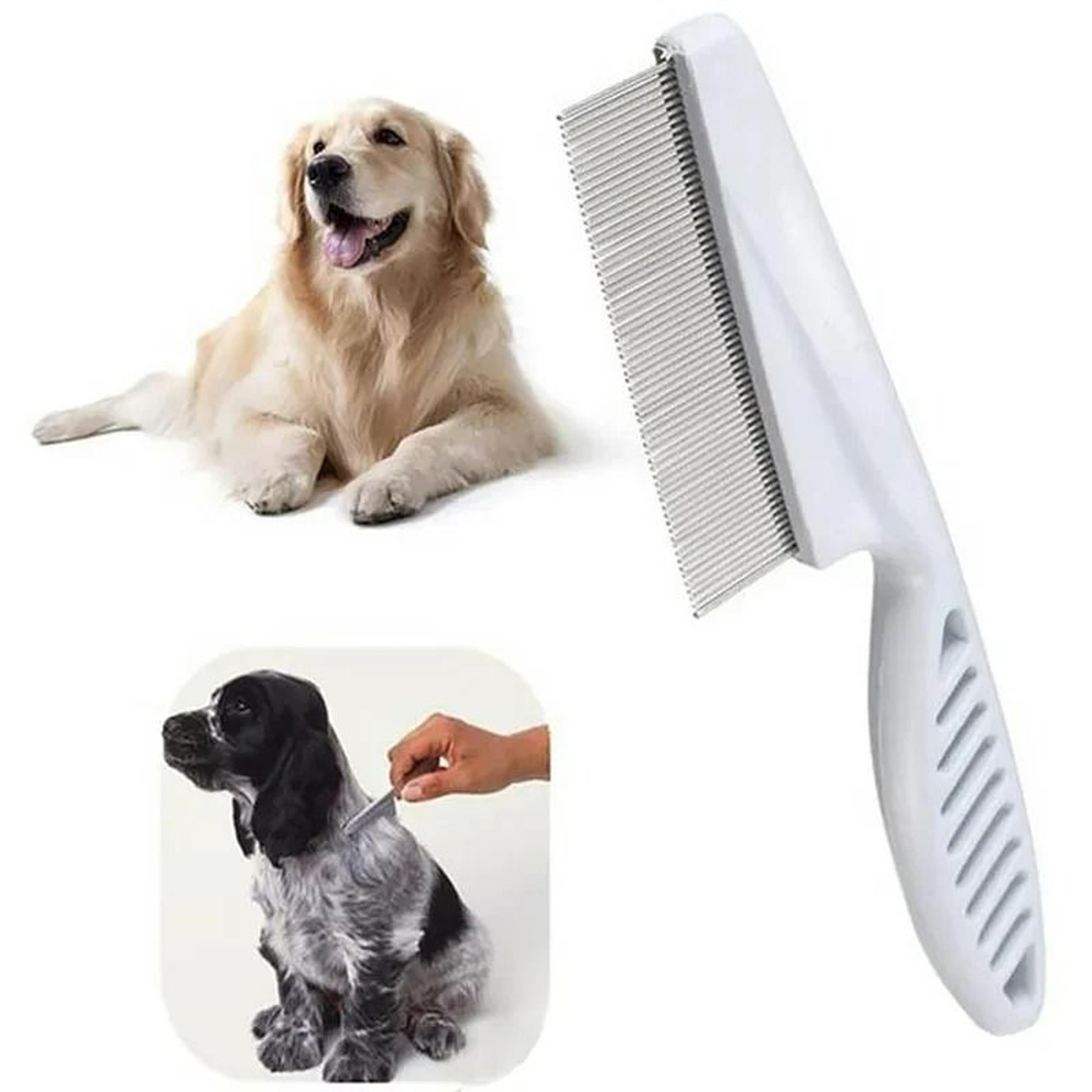 stainless steel ultra-fine flea & shedding comb