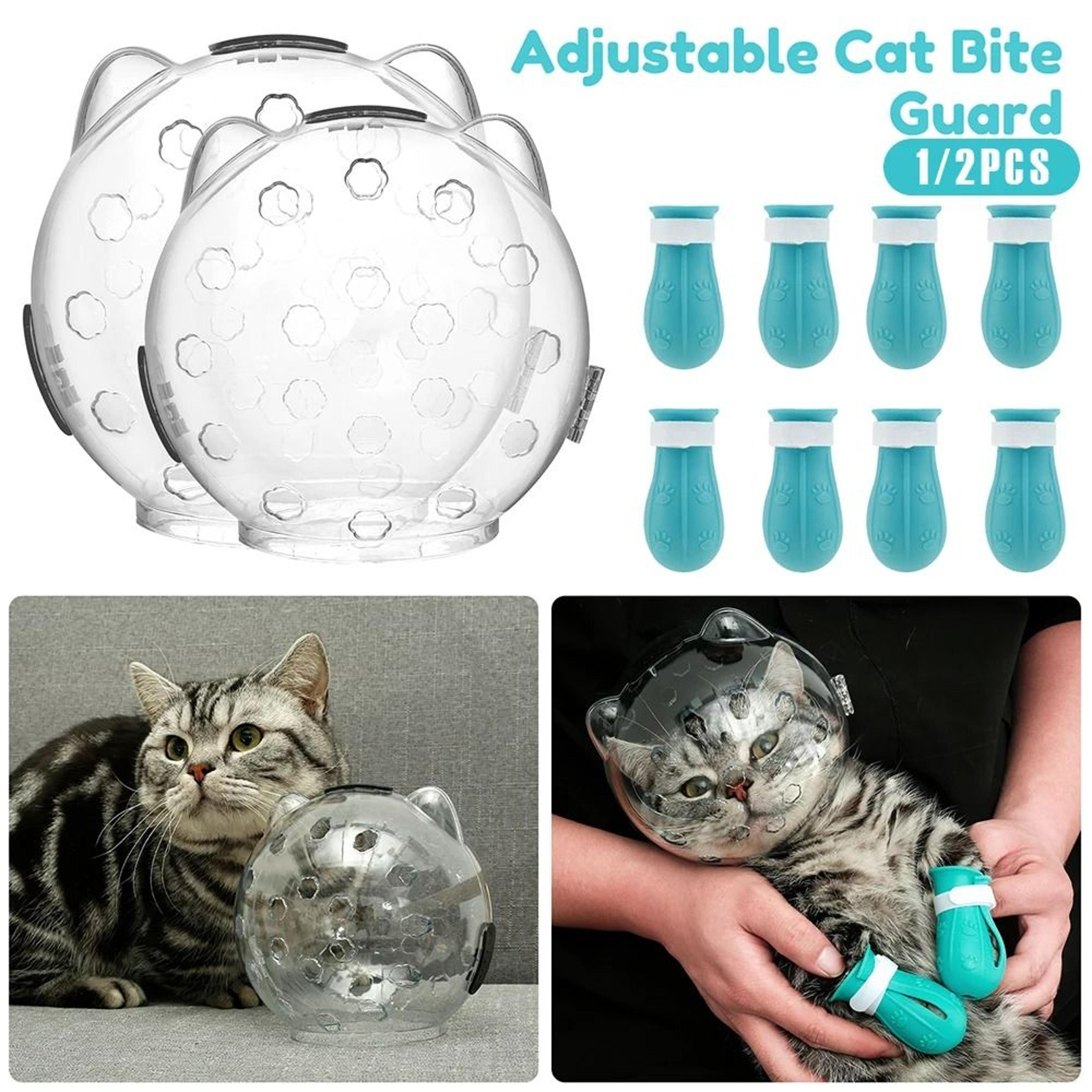 anti-bite breathable space hood & grooming booties set