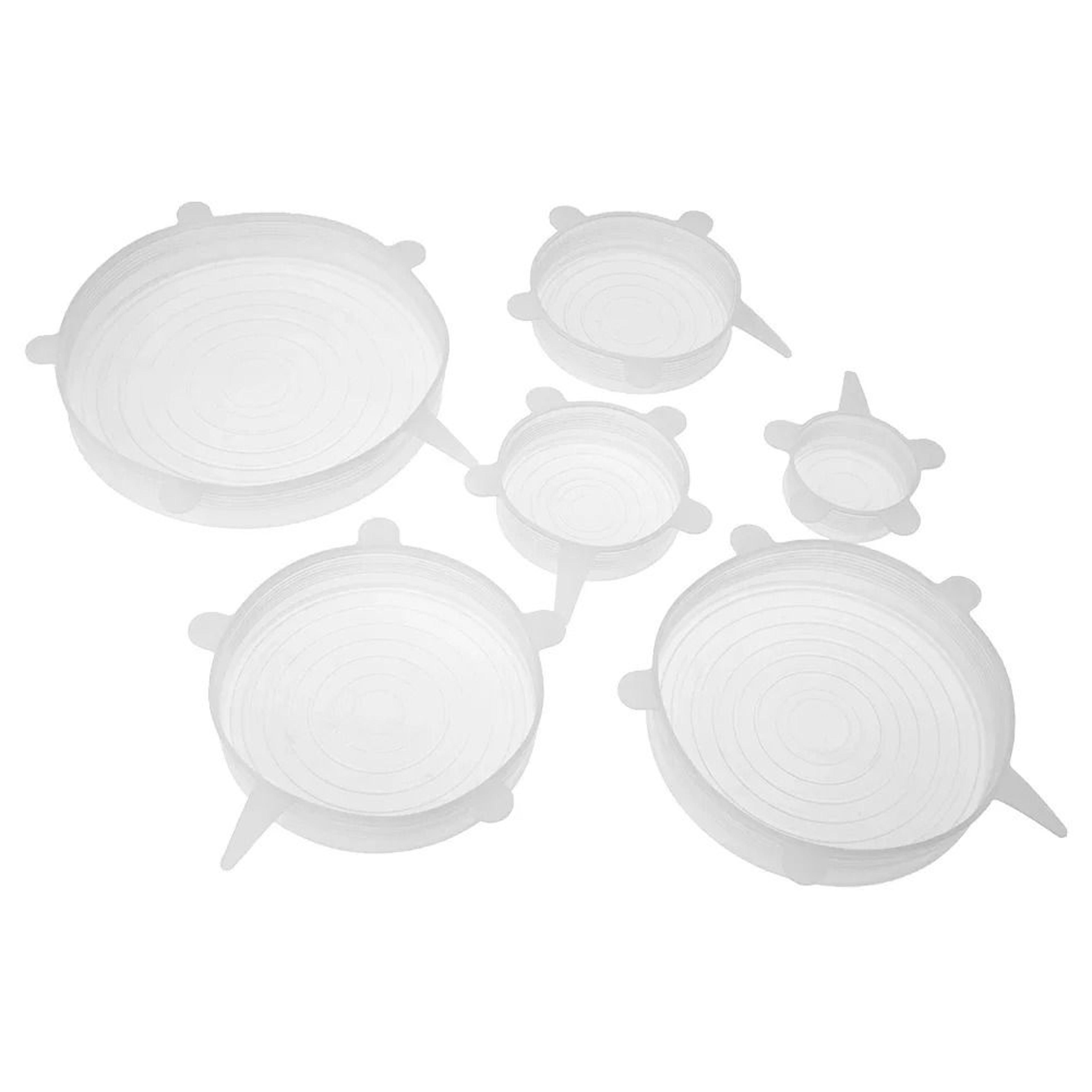 premium universal stretch silicone food preservation lid