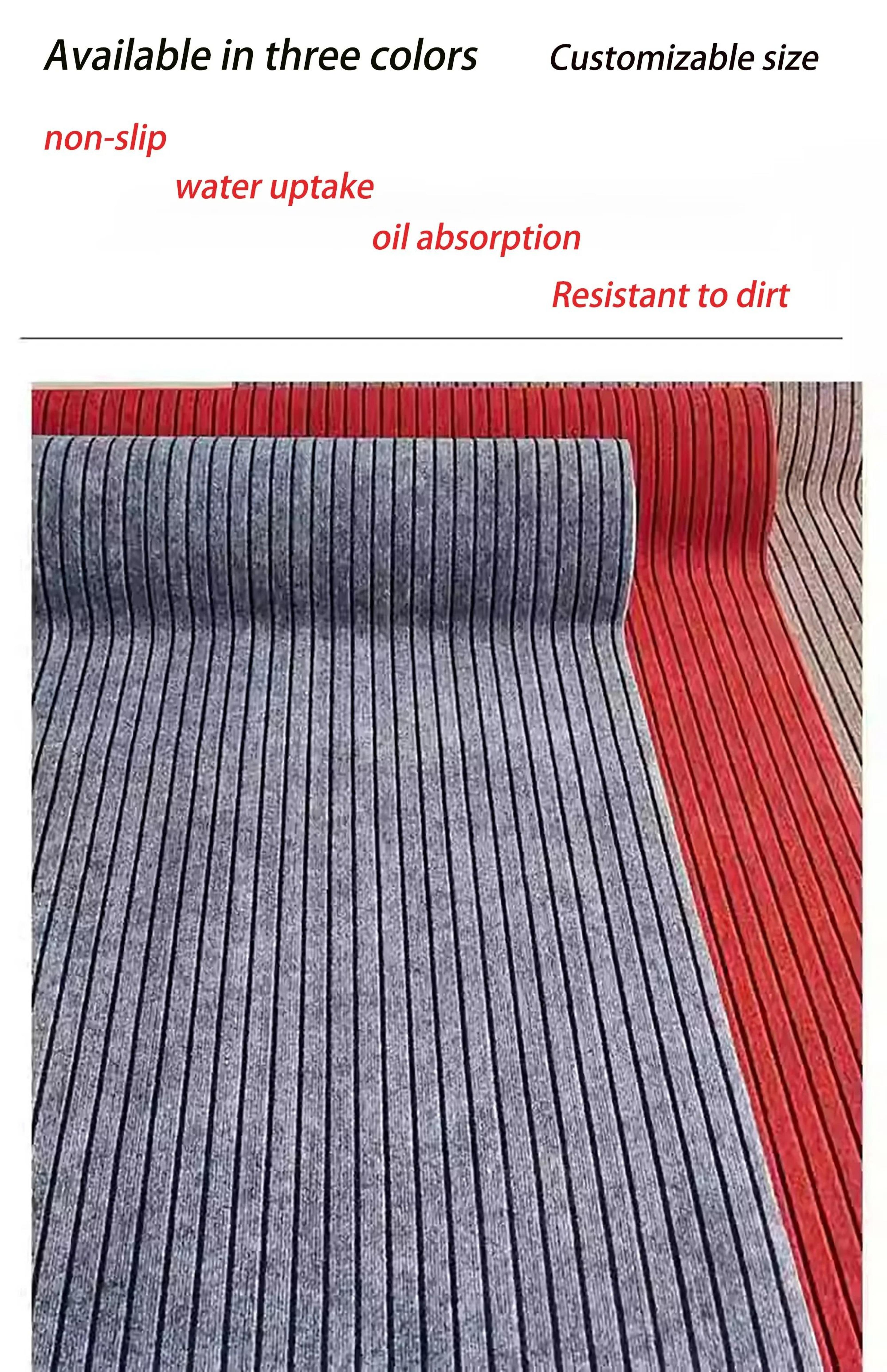 anti-slip washable kitchen mat and oil-absorbent runway carpet