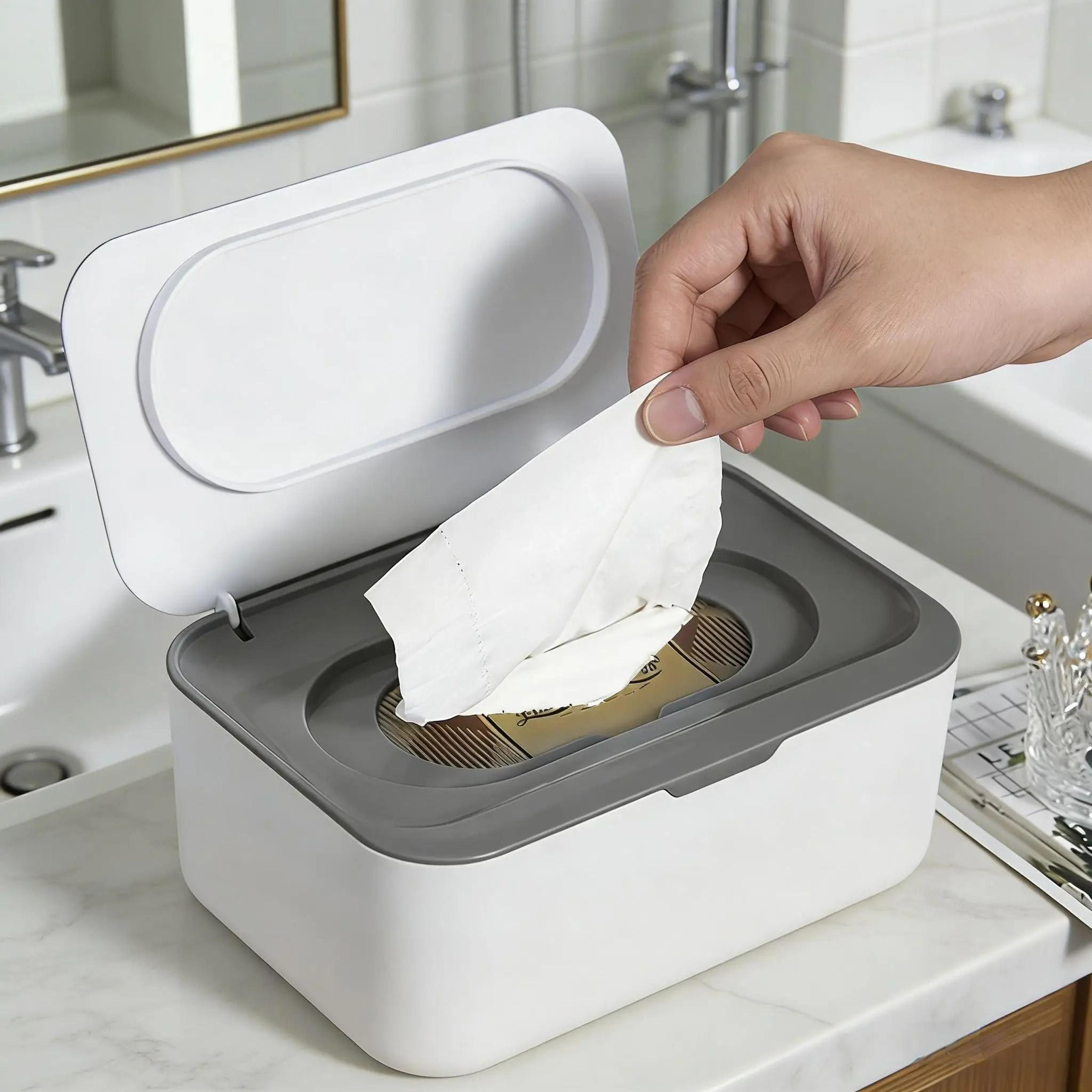 dustproof wet wipes case and sealing container with lid