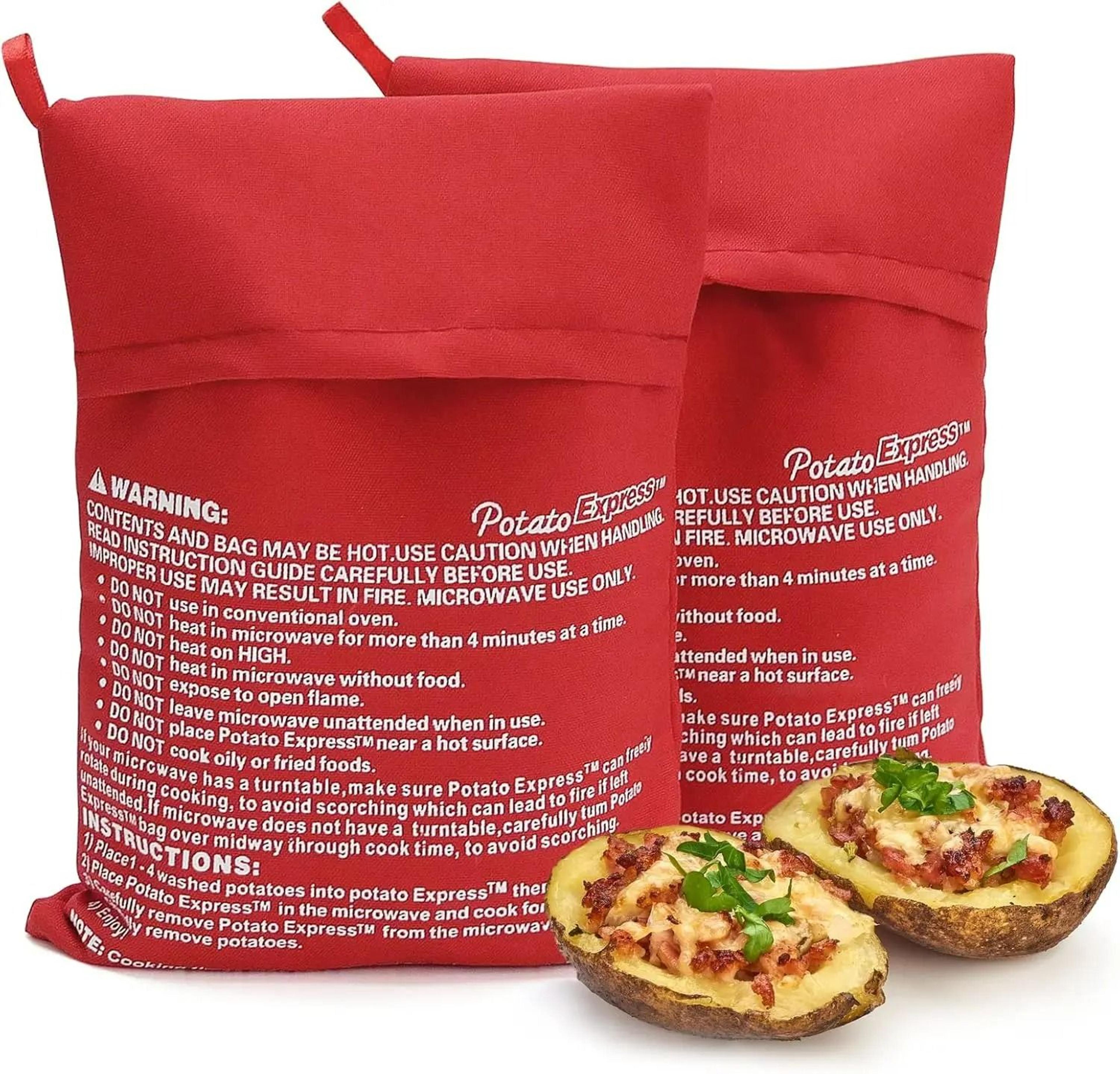 microwave express baked potato cooker bag