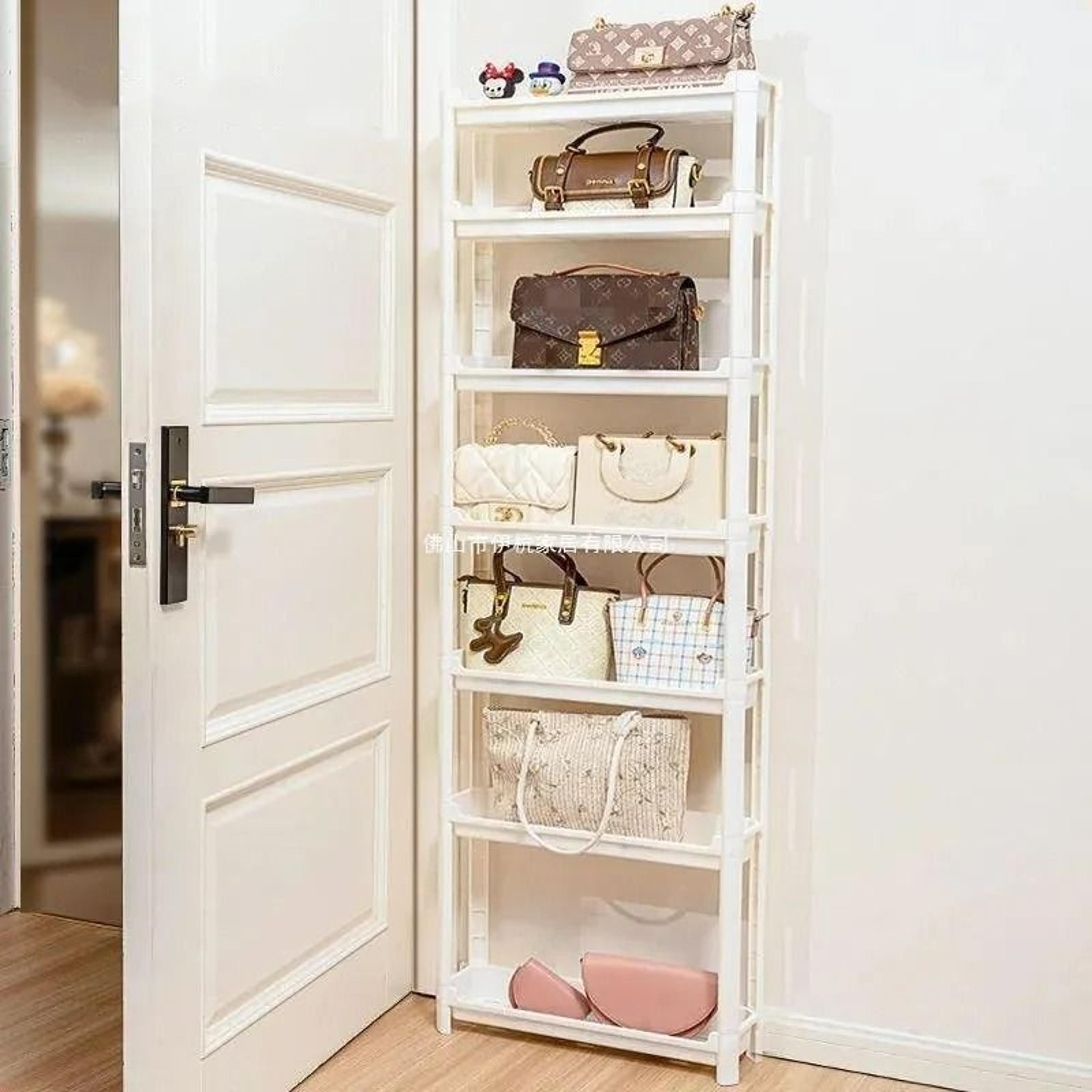 7-tier over-the-door hanging organizer - large-capacity space-saving wall gap storage bag for home organization