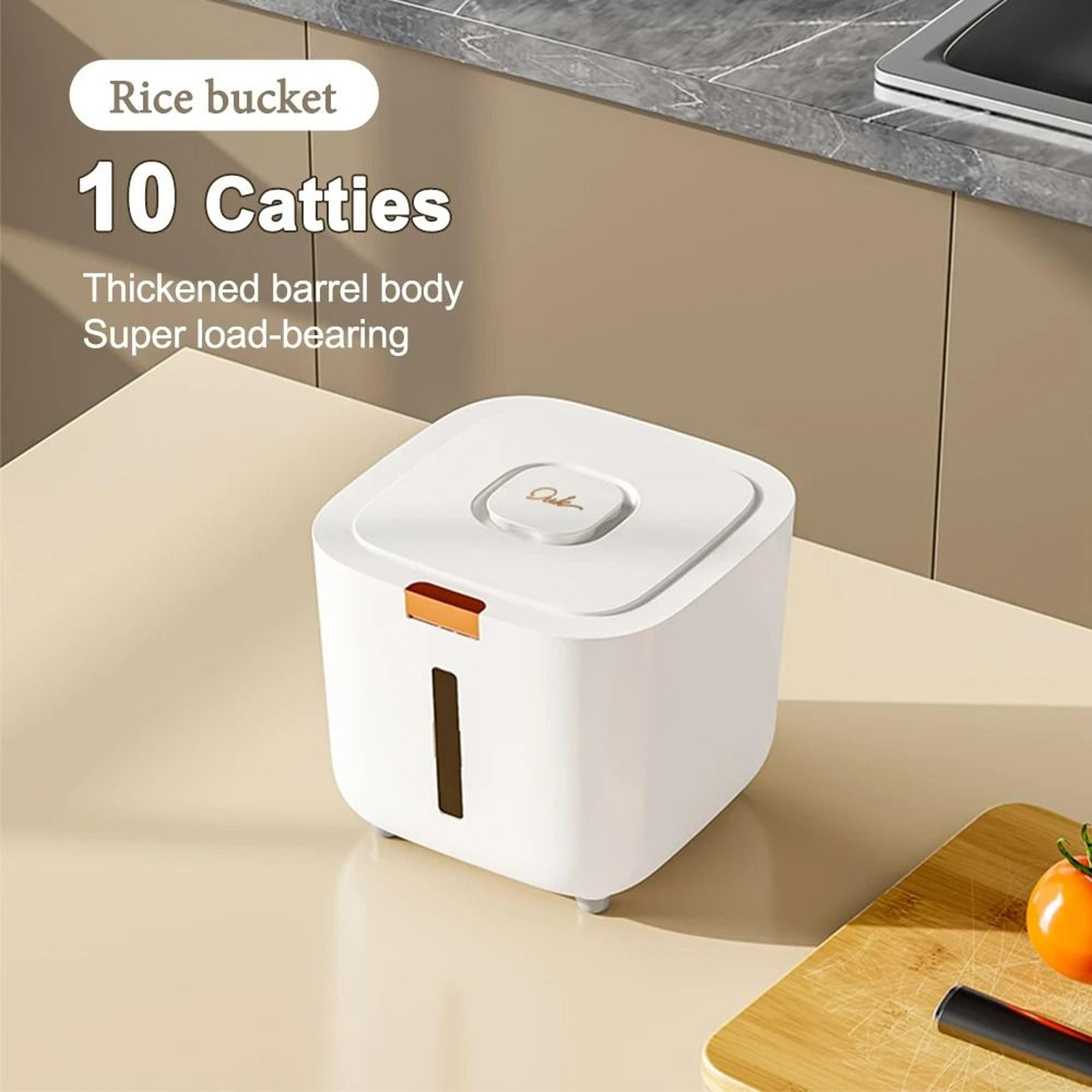 airtight moisture-proof rice box and sealed kitchen grain storage container