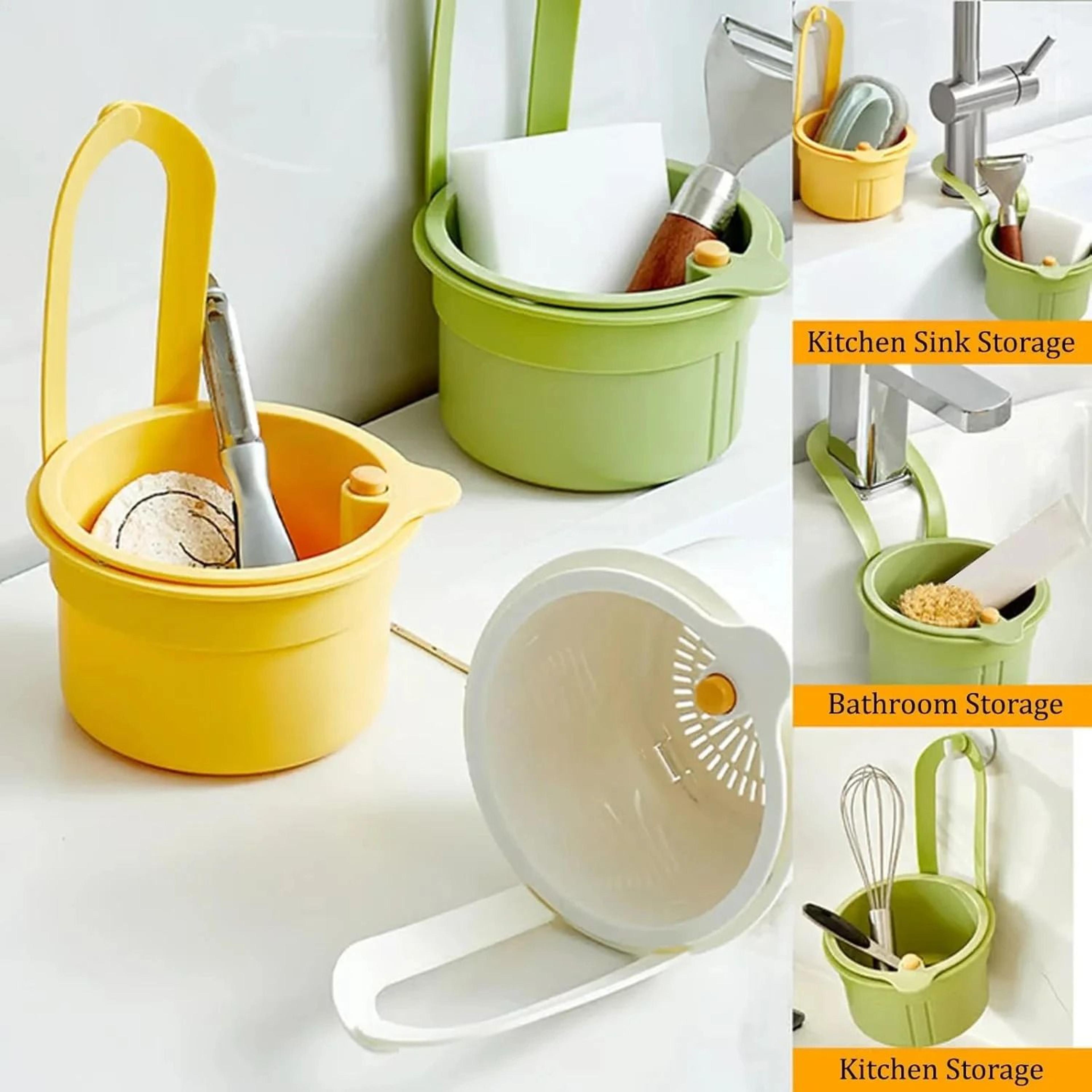 multifunctional kitchen sink filter strainer and corner drainer basket